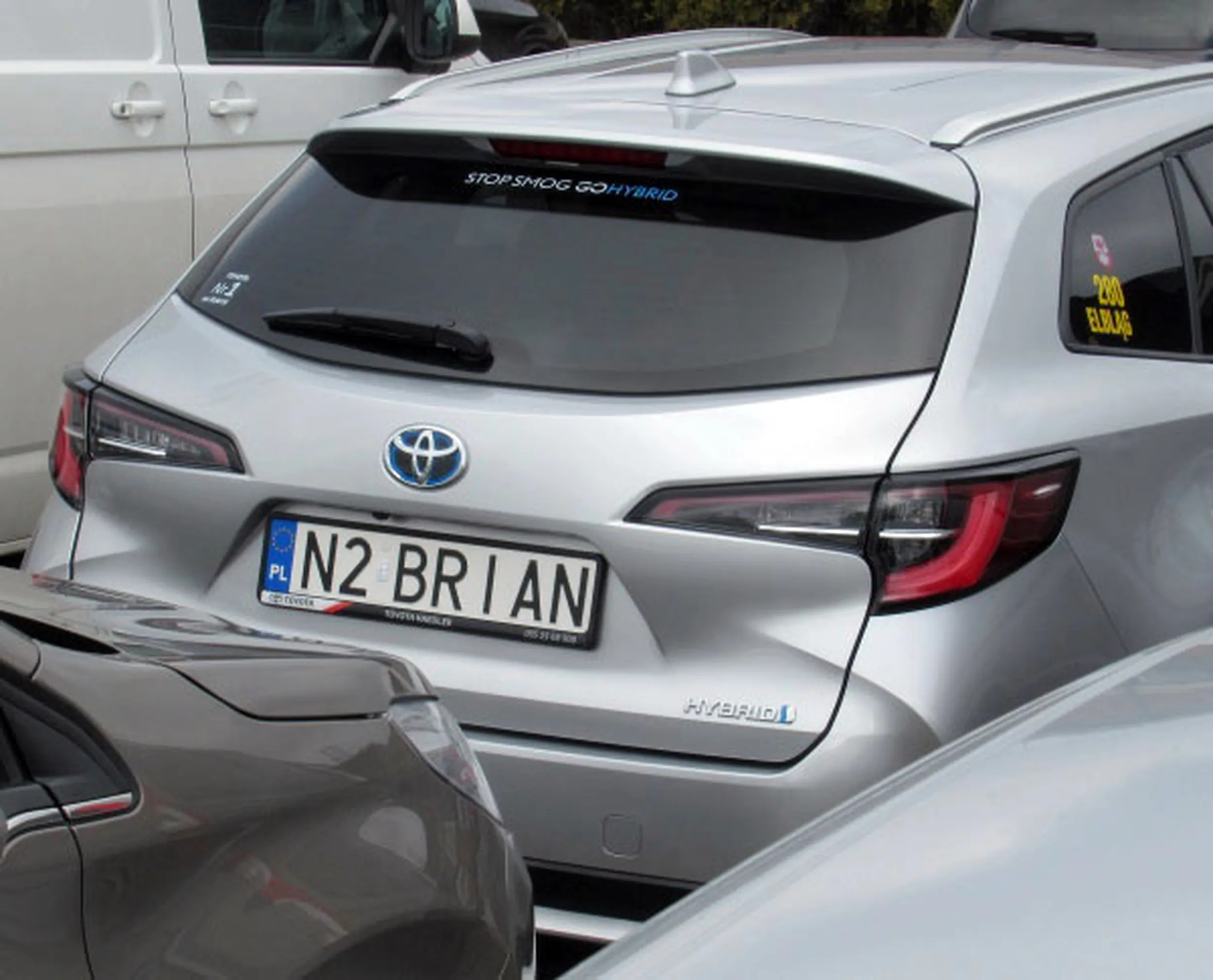 Fajny numer, blacha N2 BRIAN