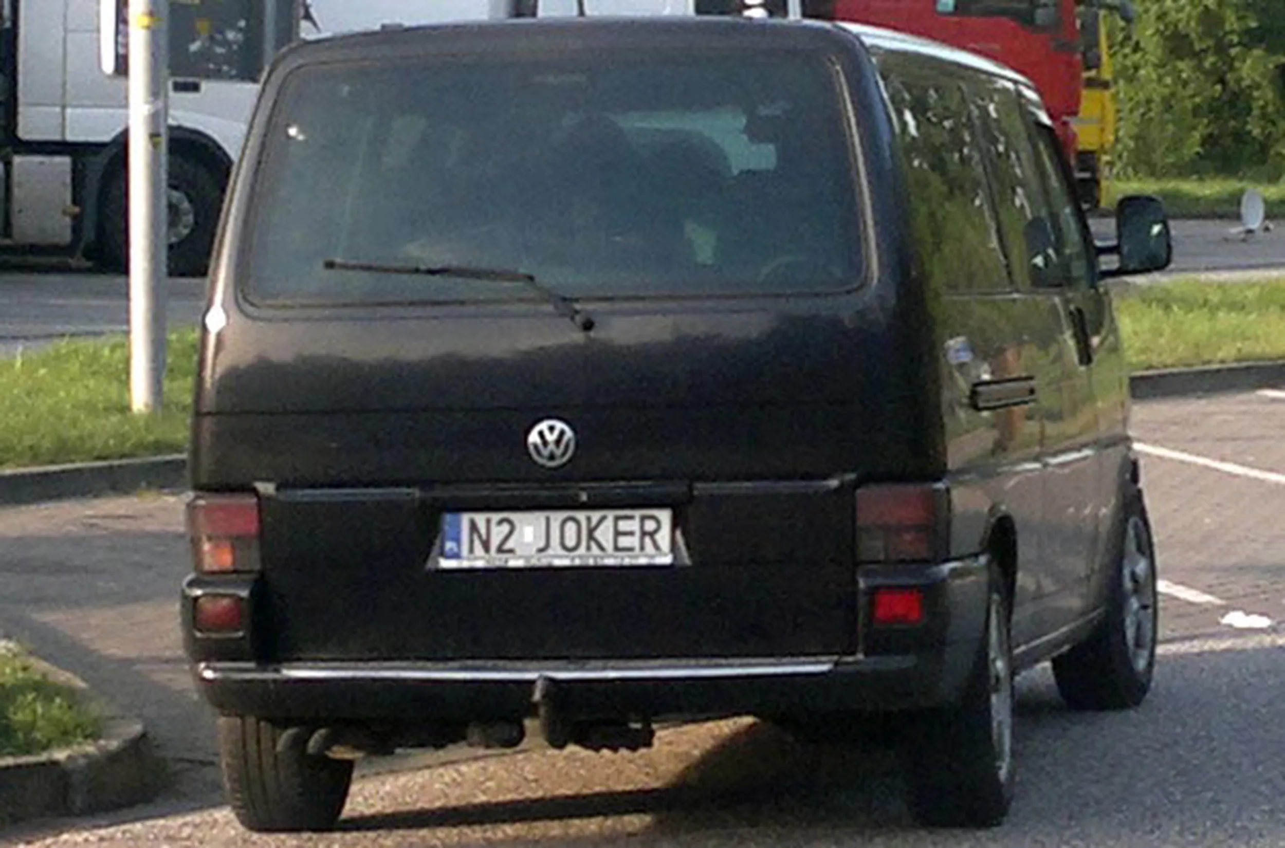 Fajny numer, blacha N2 JOKER