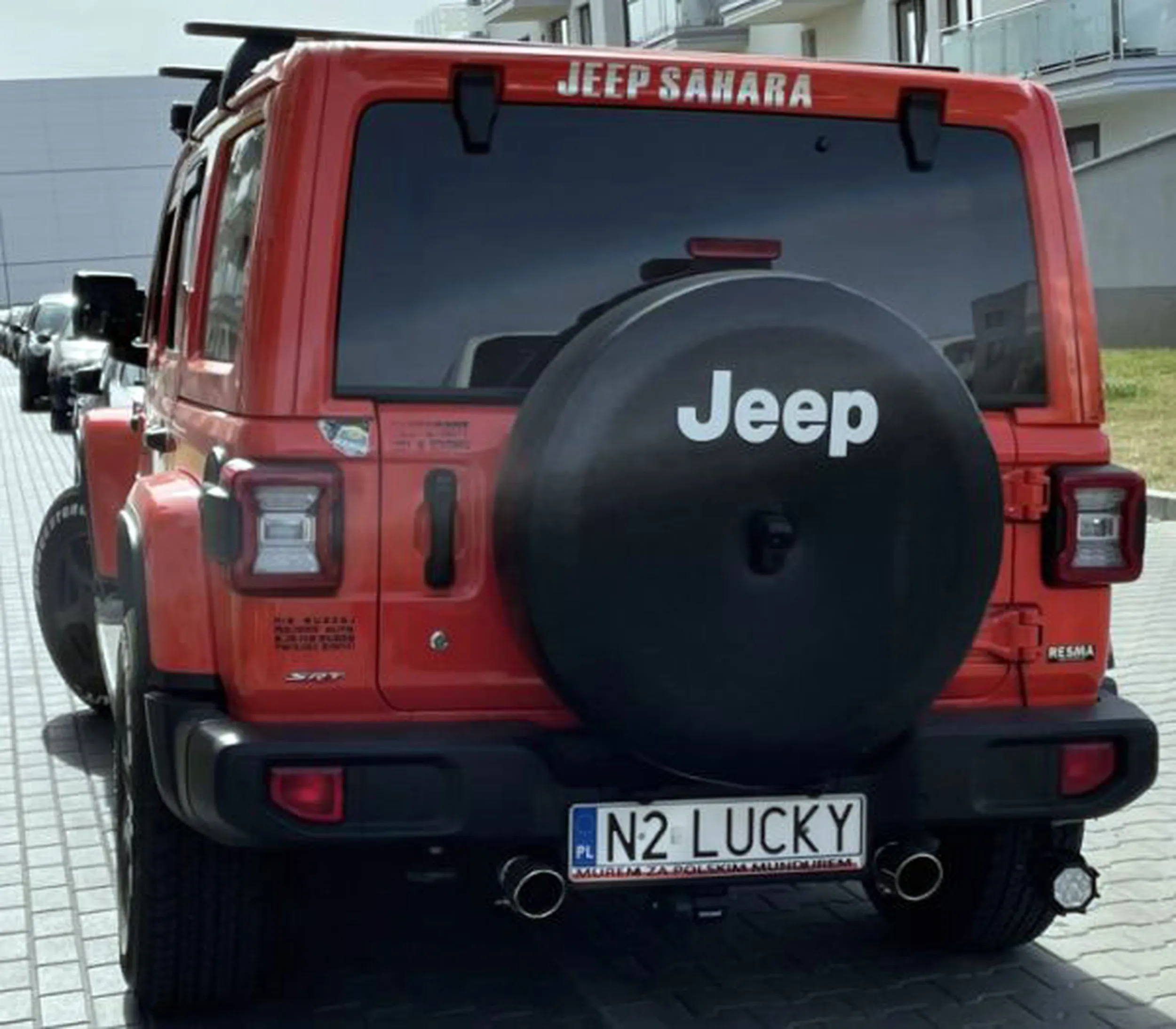 Fajny numer, blacha N2 LUCKY