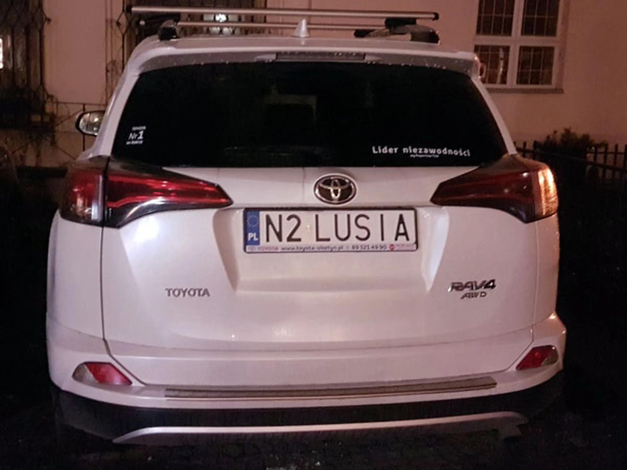 Fajny numer, blacha N2 LUSIA