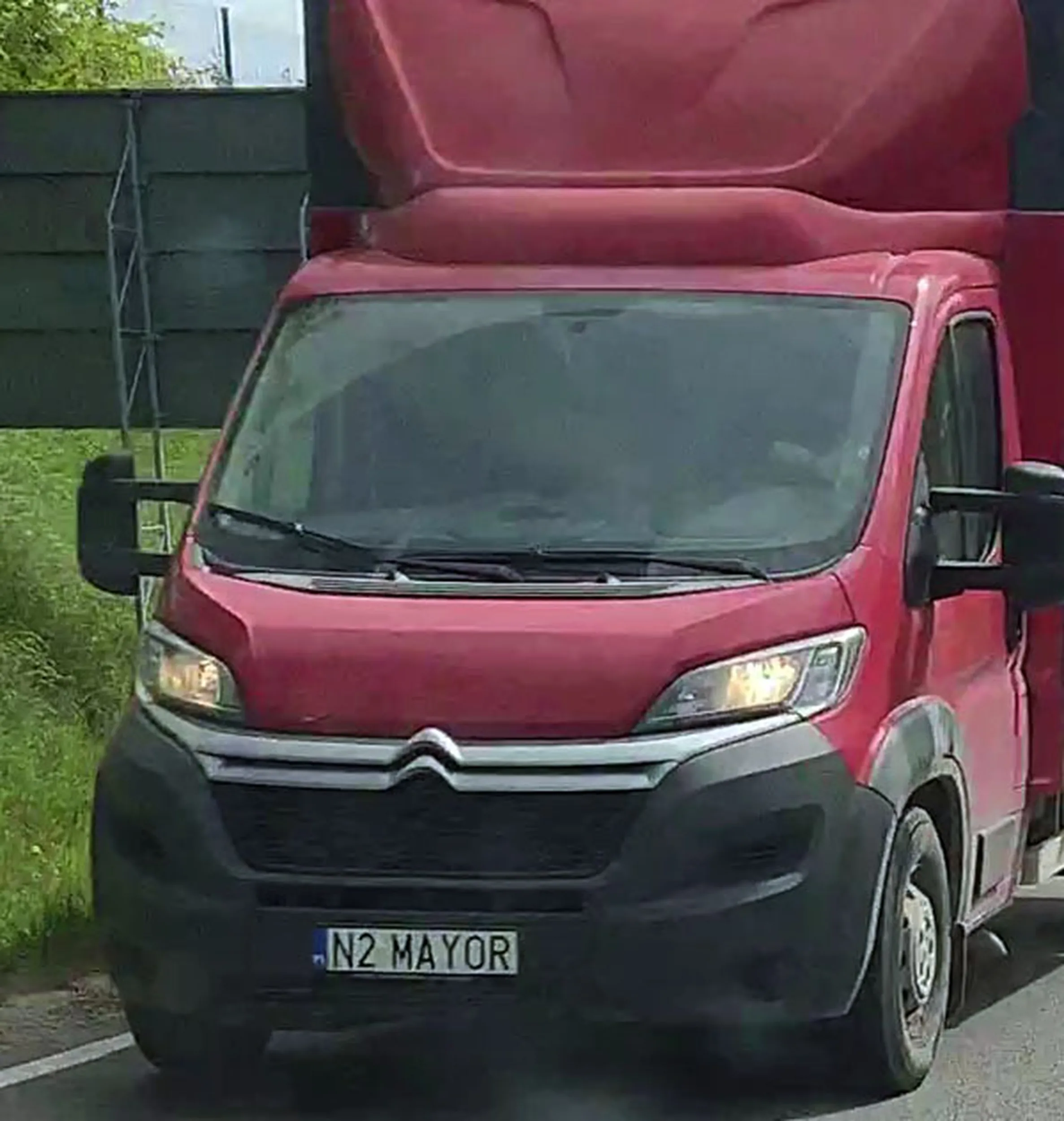 Fajny numer, blacha N2 MAYOR