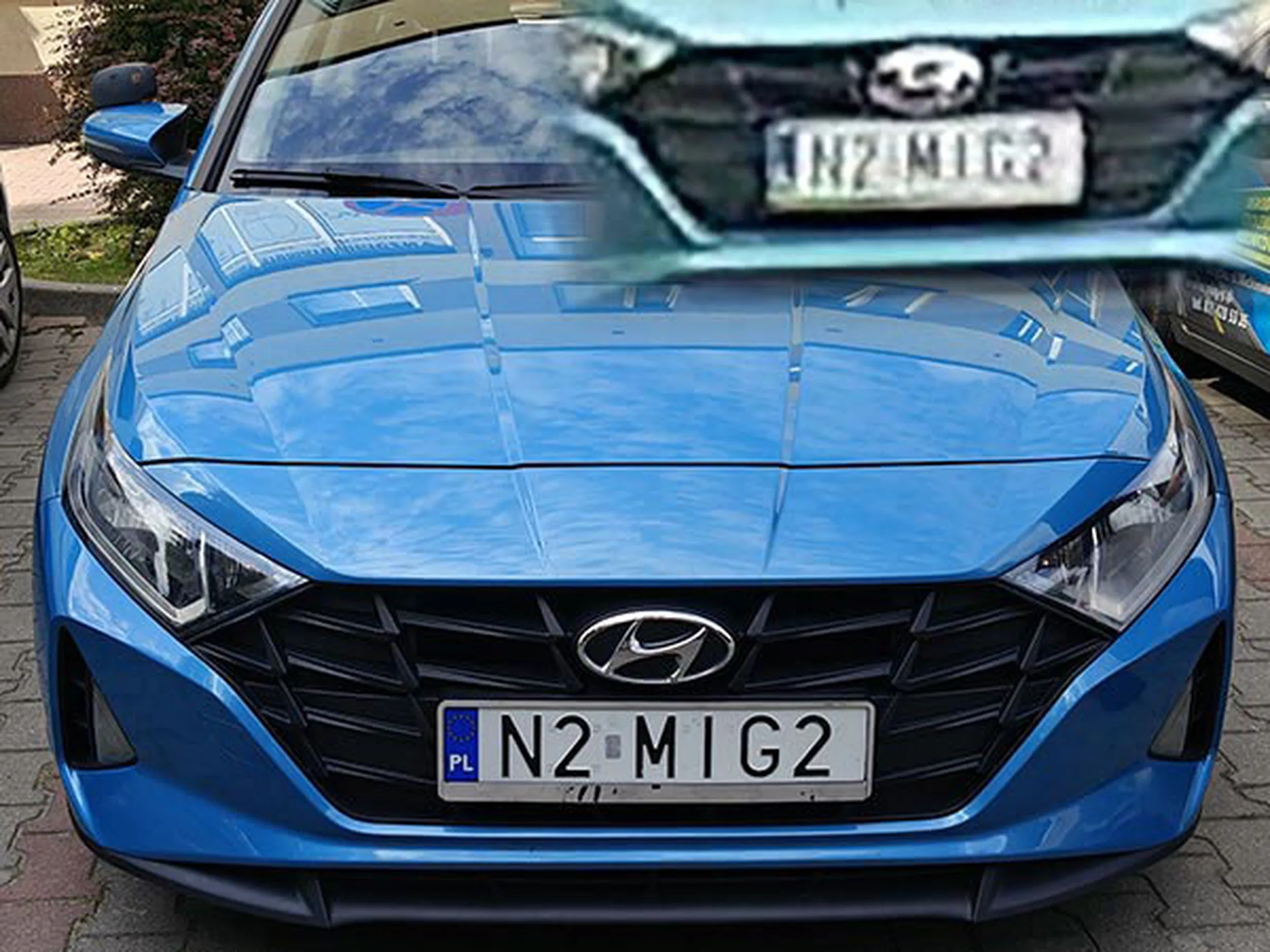 Fajny numer, blacha N2 MIG2