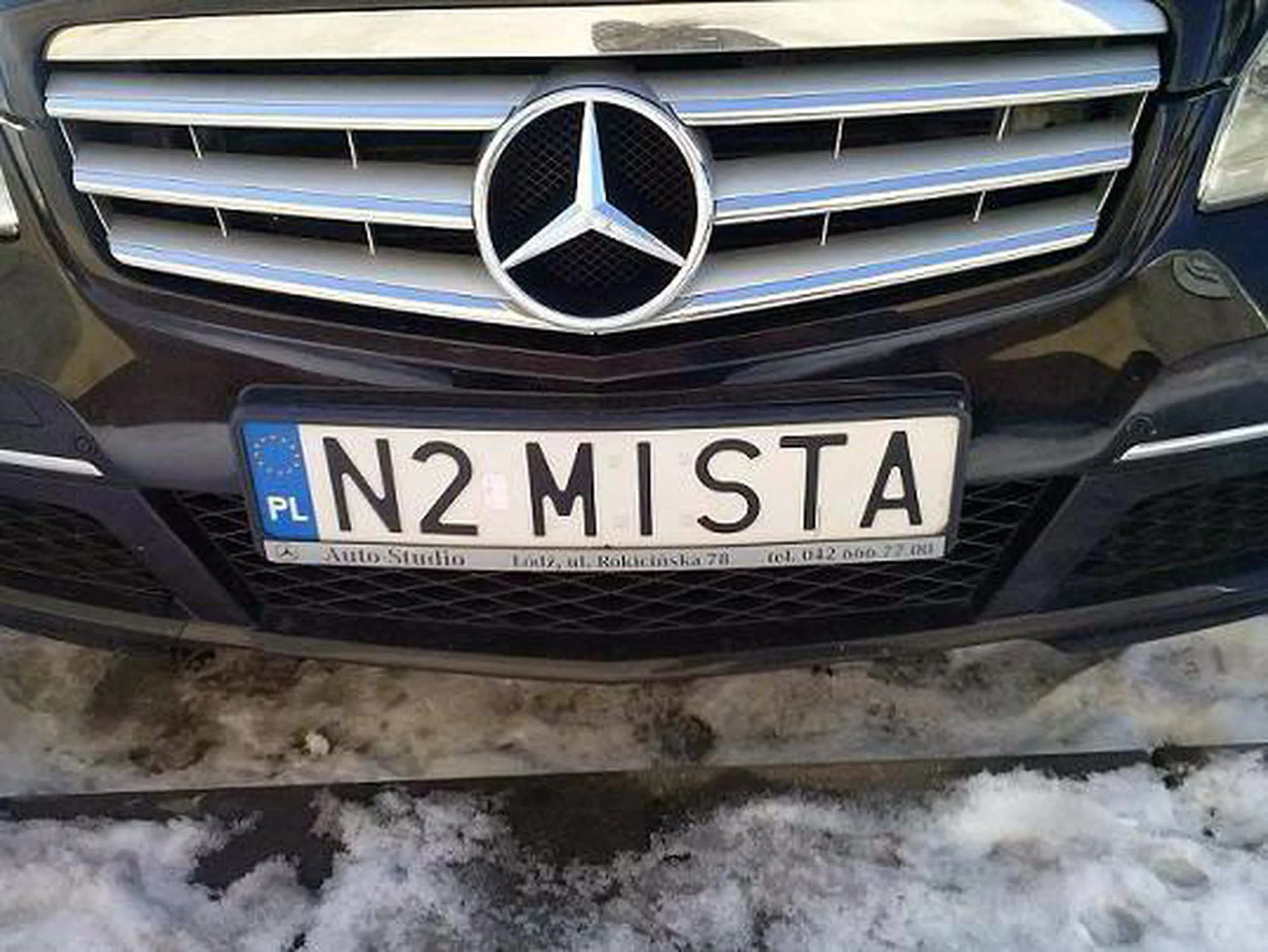 Fajny numer, blacha N2 MISTA