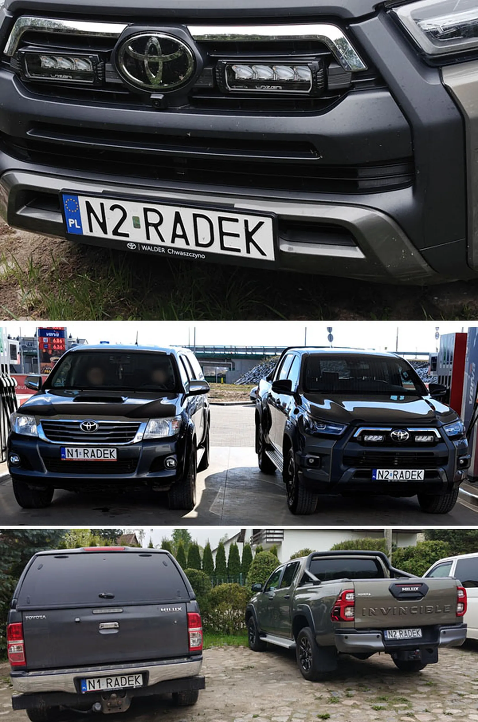 Fajny numer, blacha N2 RADEK