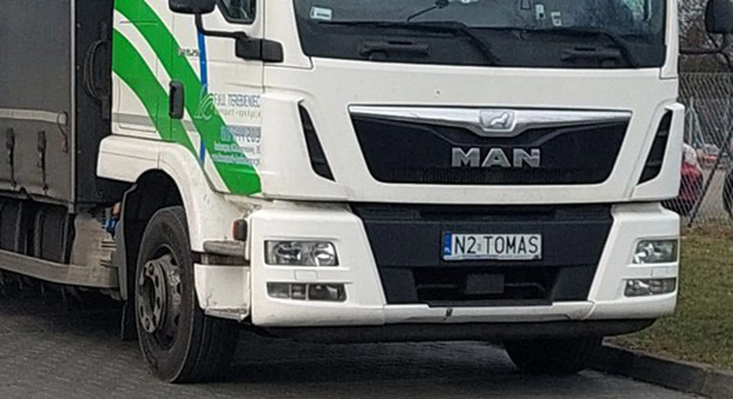 Fajny numer, blacha N2 TOMAS