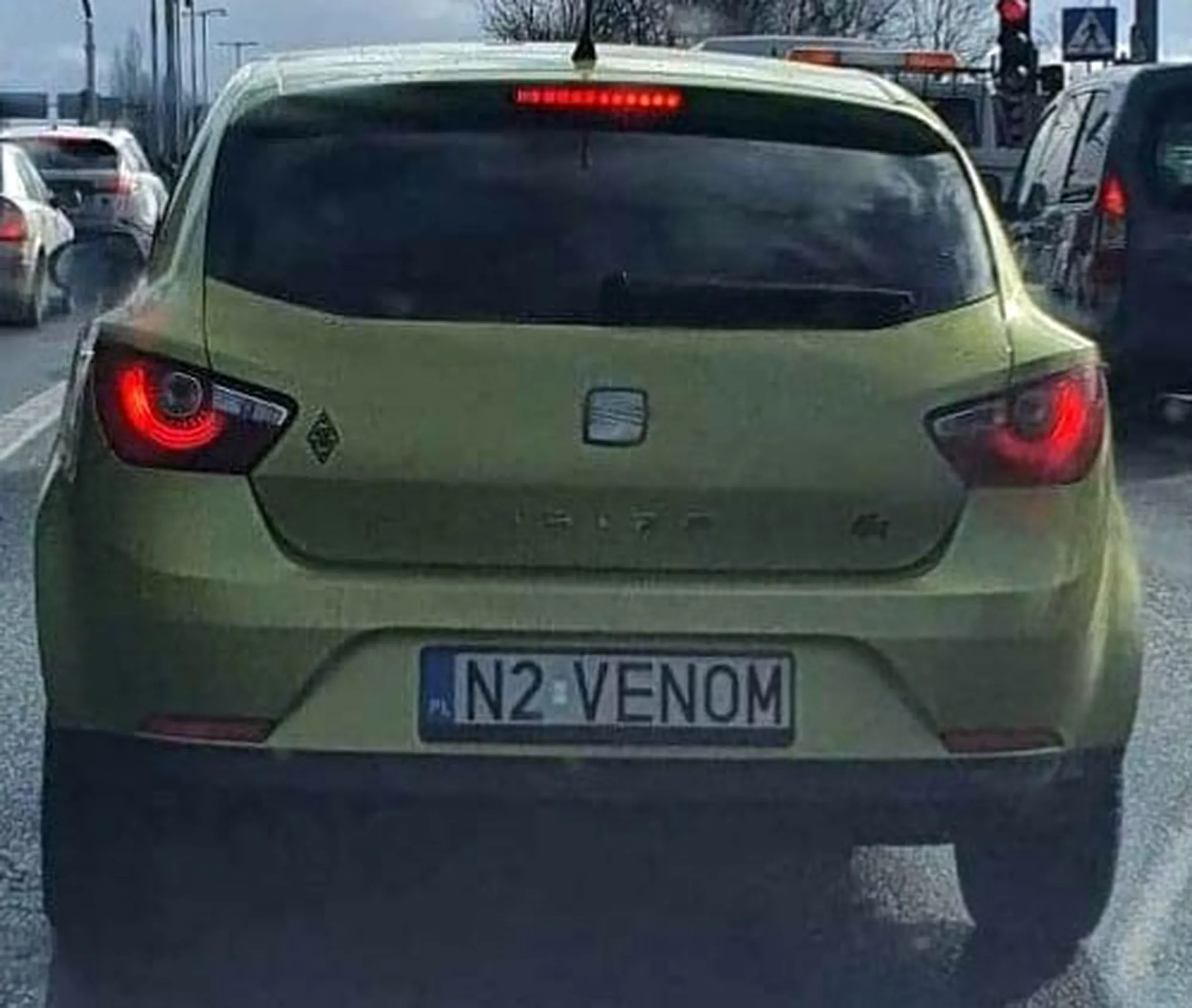 Fajny numer, blacha N2 VENOM