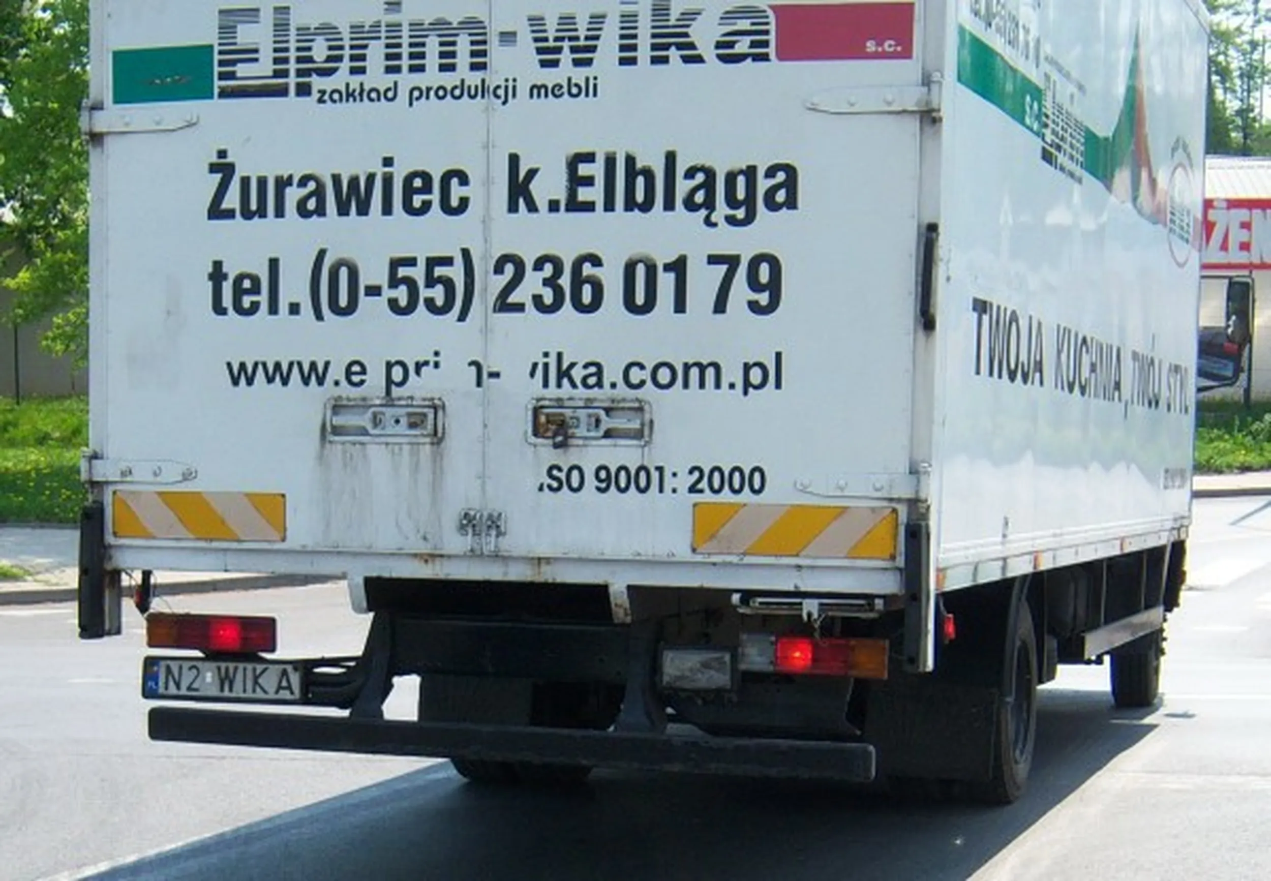 Fajny numer, blacha N2 WIKA