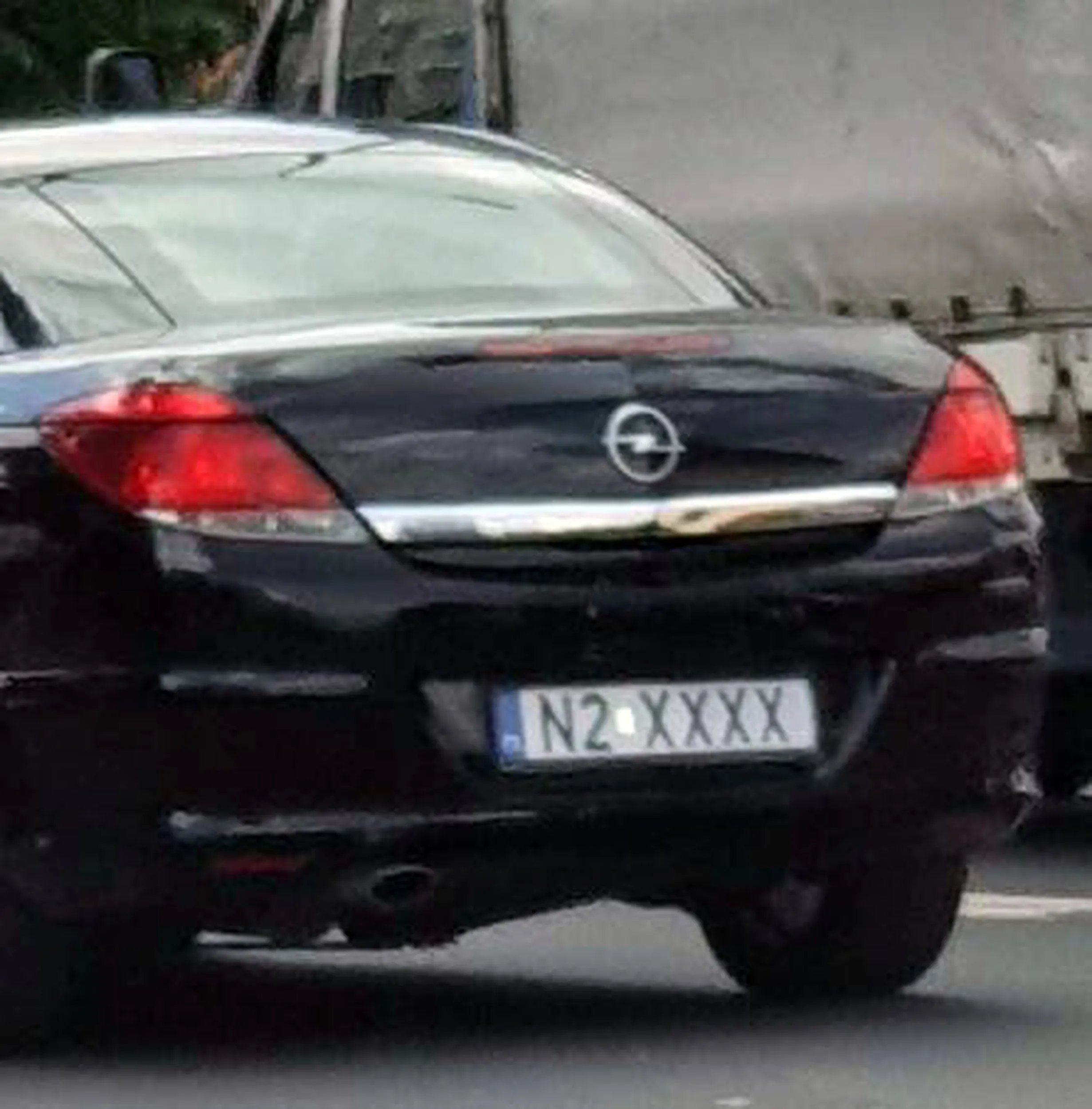 Fajny numer, blacha N2 XXXX