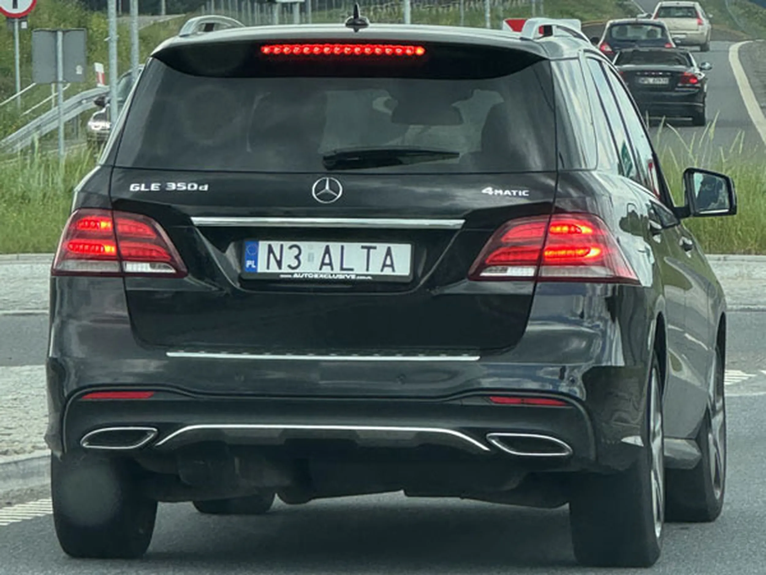 Fajny numer, blacha N3 ALTA