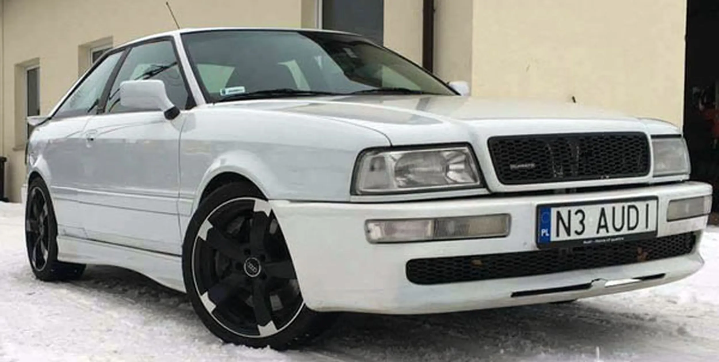 Fajny numer, blacha N3 AUDI