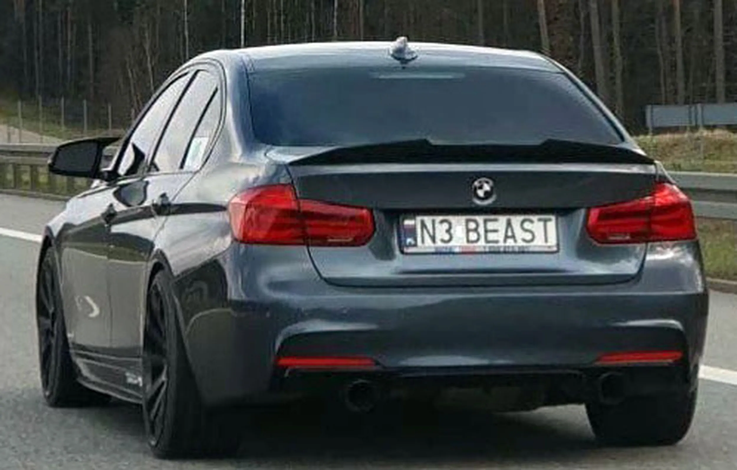 Fajny numer, blacha N3 BEAST