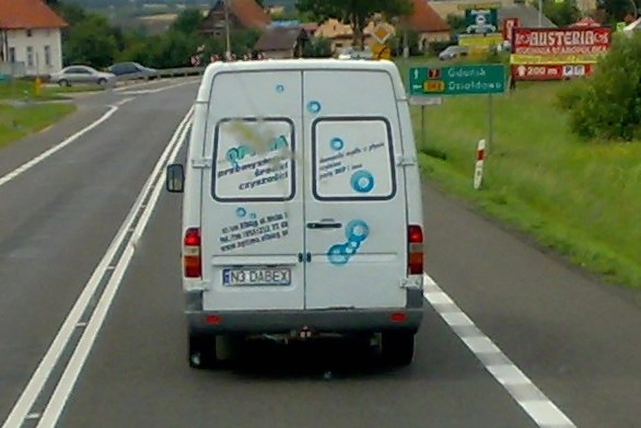 Fajny numer, blacha N3 DABEX