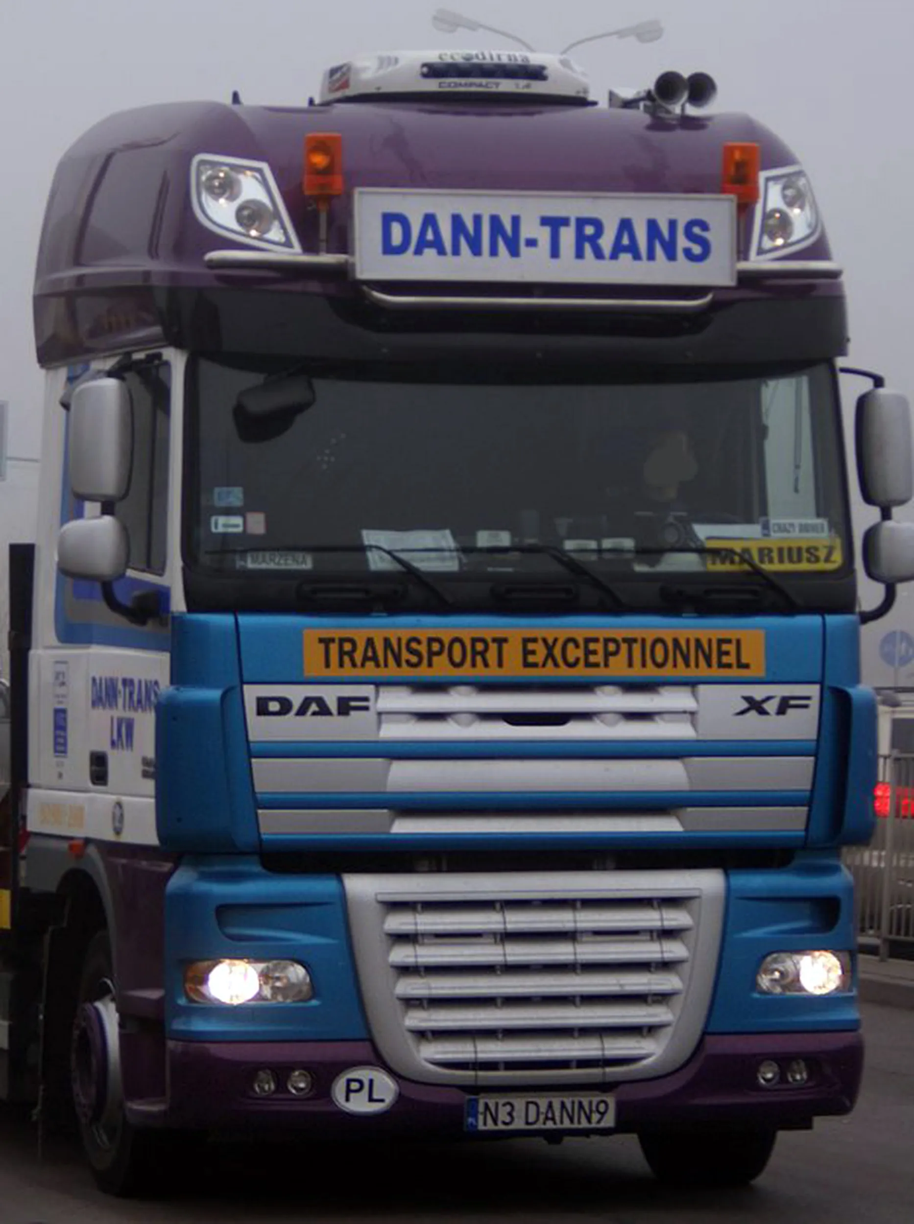 Fajny numer, blacha N3 DANN9