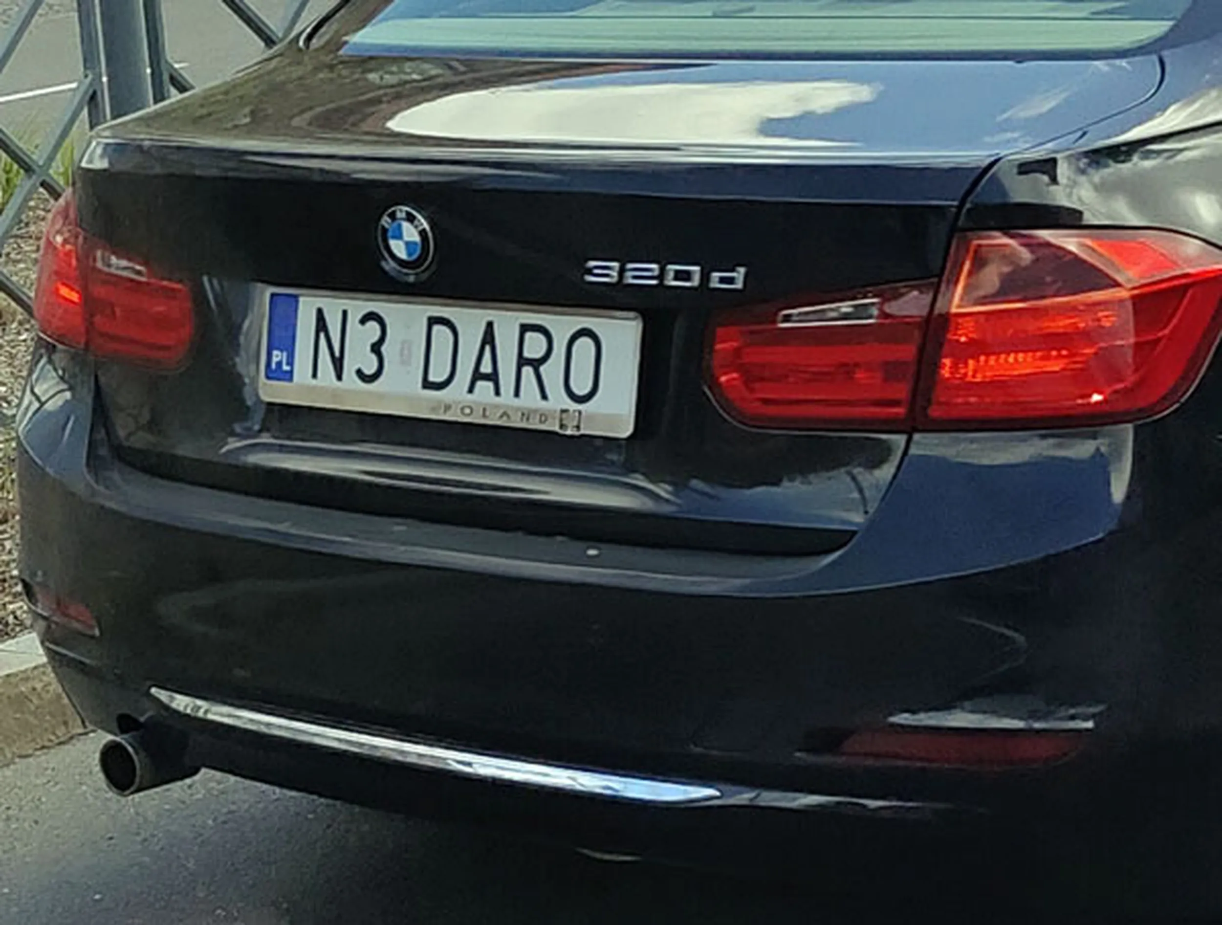 Fajny numer, blacha N3 DARO