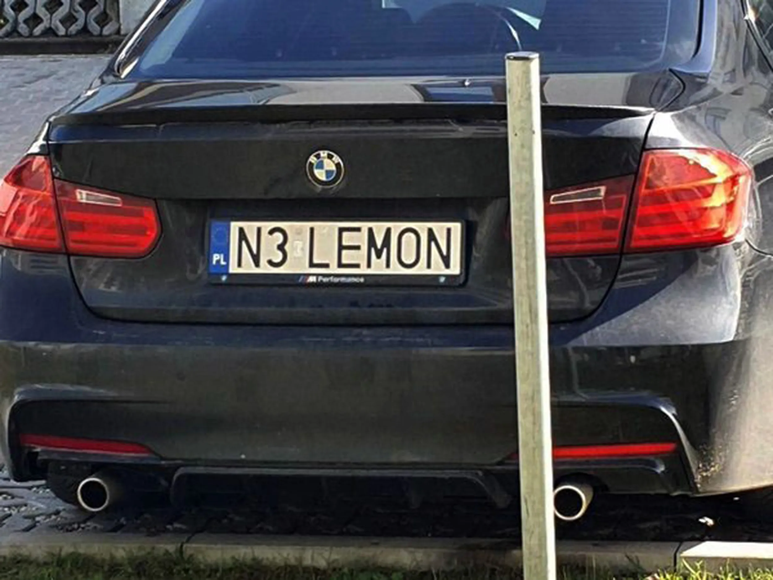 Fajny numer, blacha N3 LEMON