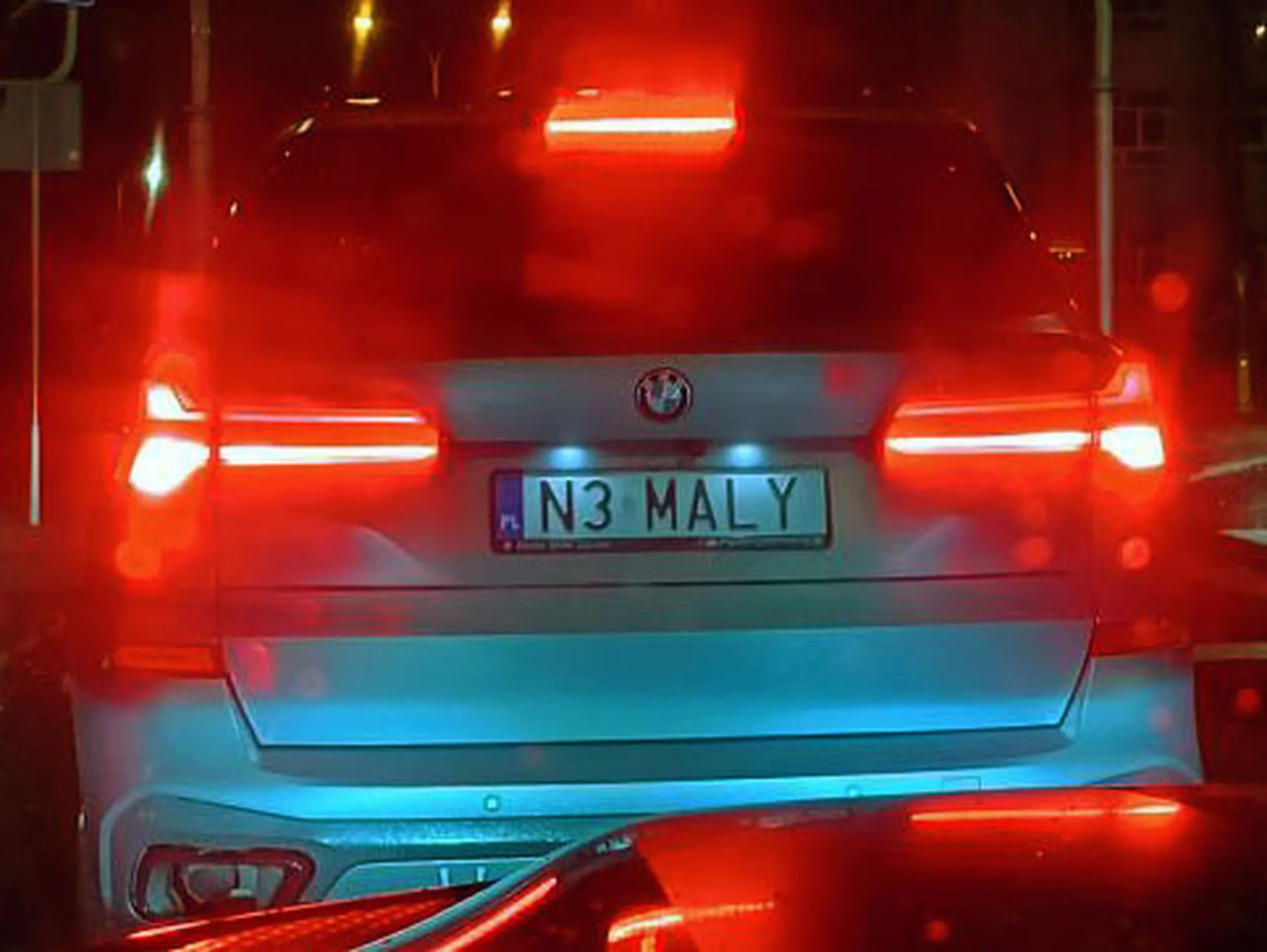 Fajny numer, blacha N3 MALY