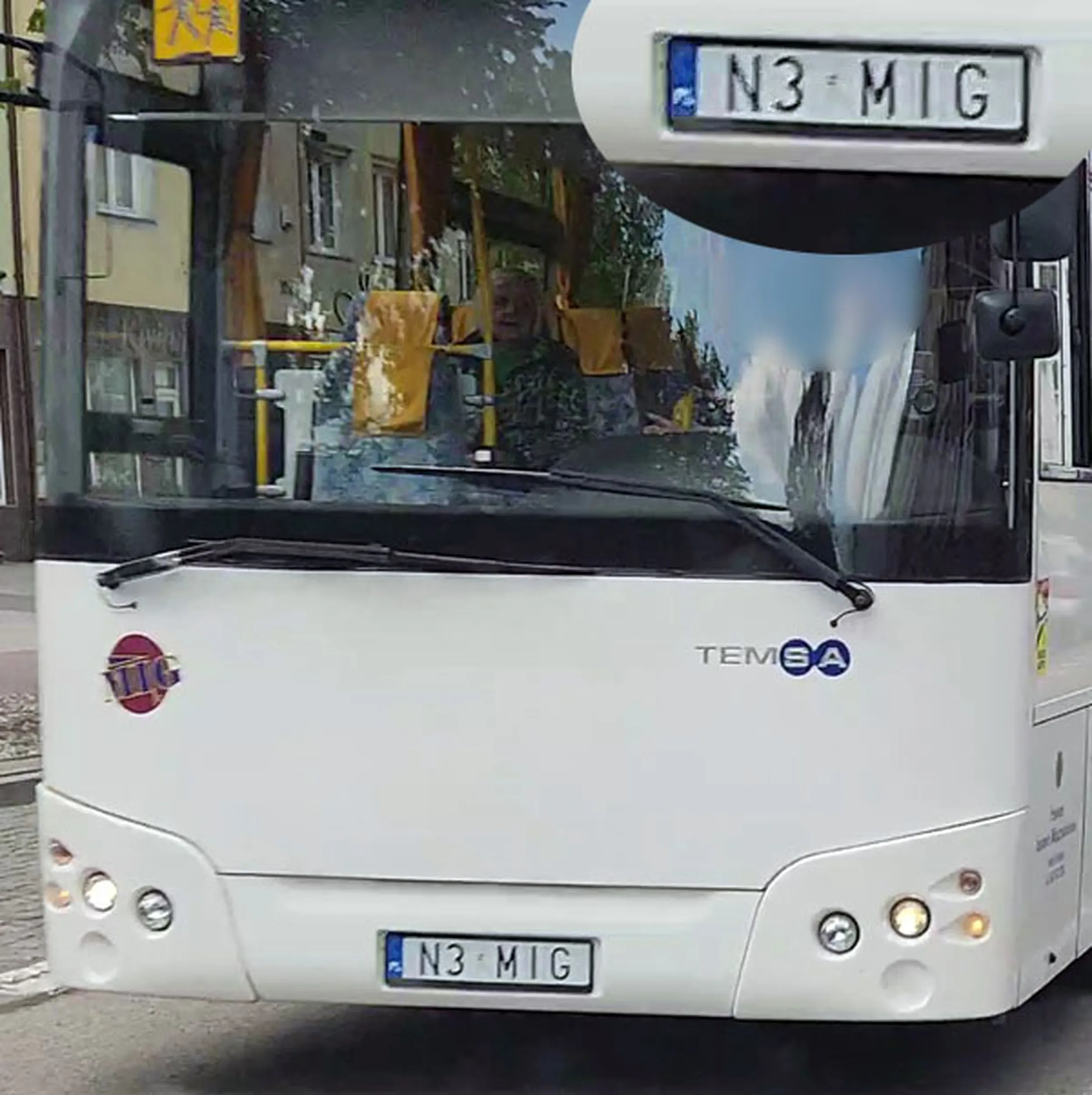 Fajny numer, blacha N3 MIG