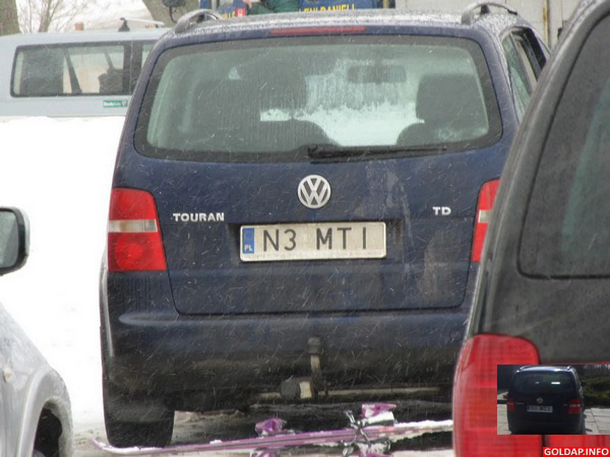 Fajny numer, blacha N3 MTI