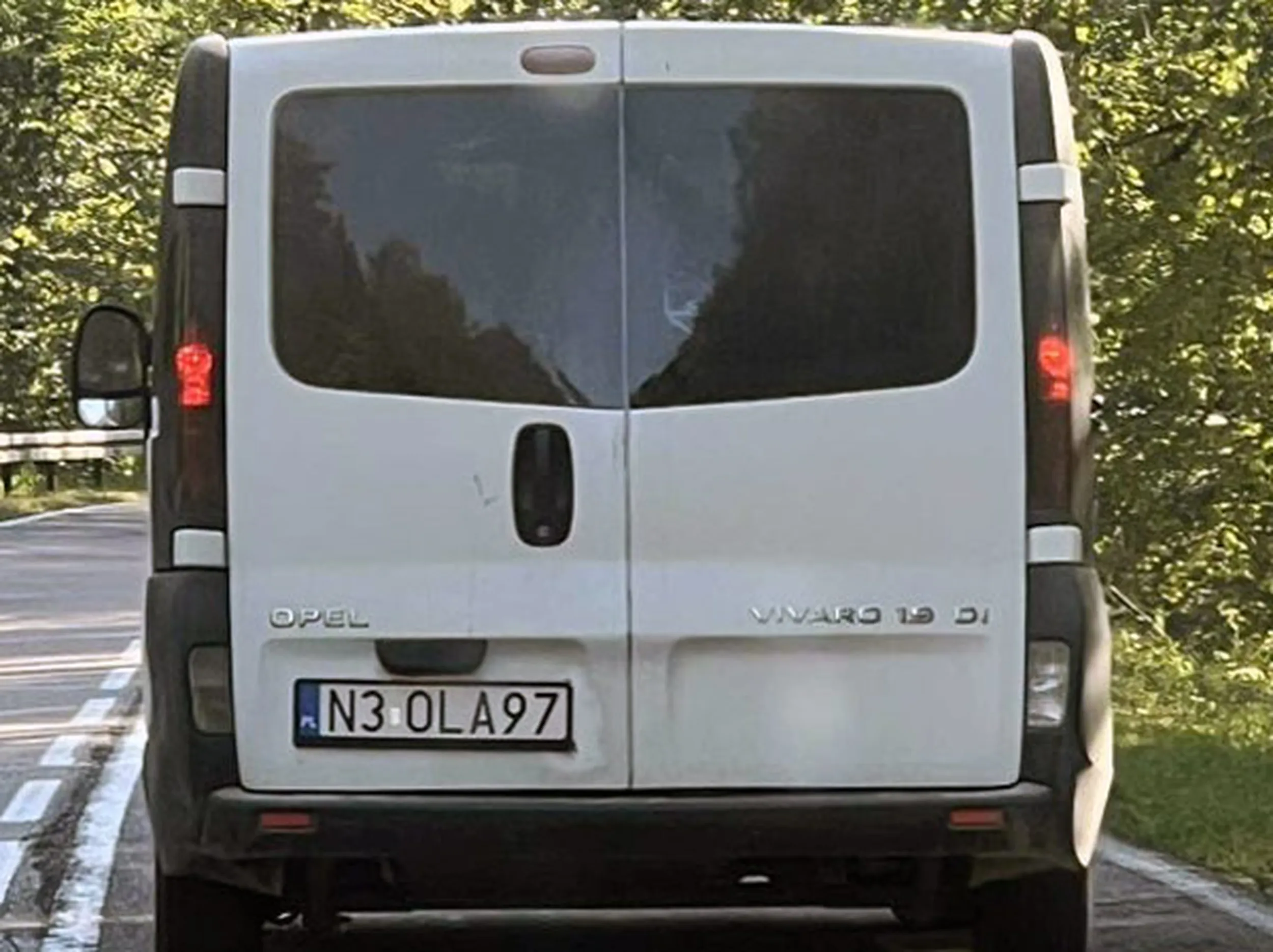 Fajny numer, blacha N3 OLA97