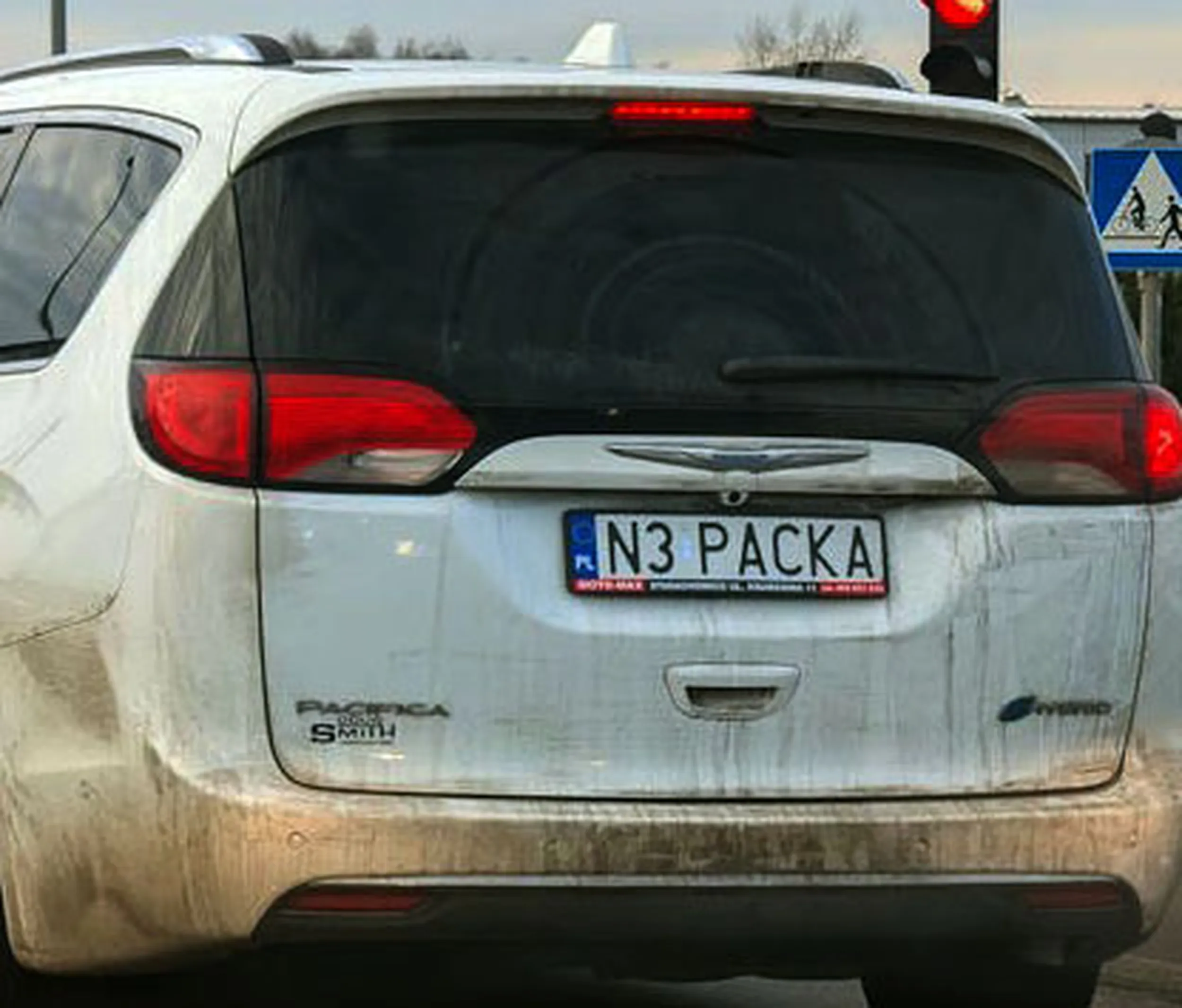 Fajny numer, blacha N3 PACKA