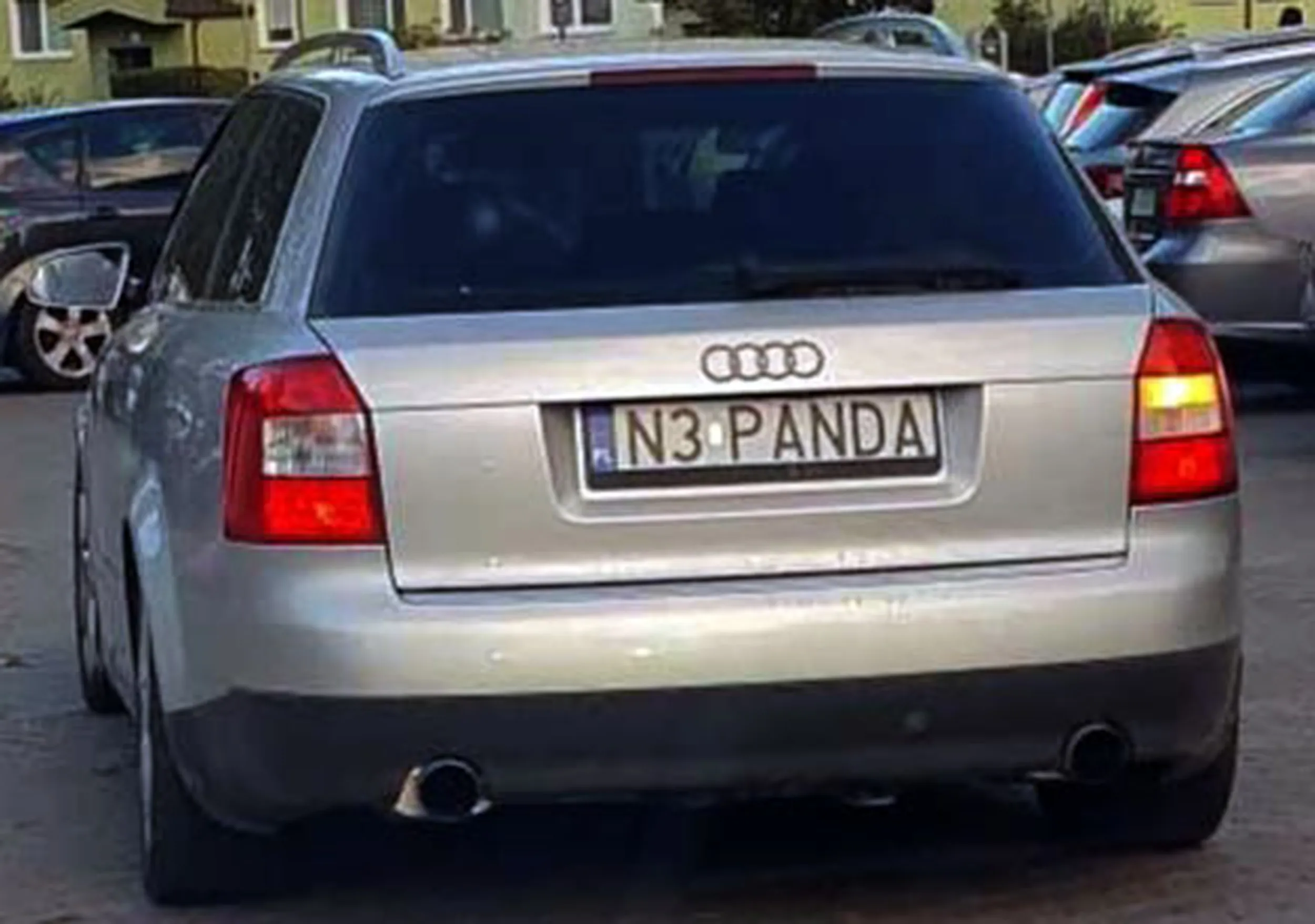 Fajny numer, blacha N3 PANDA