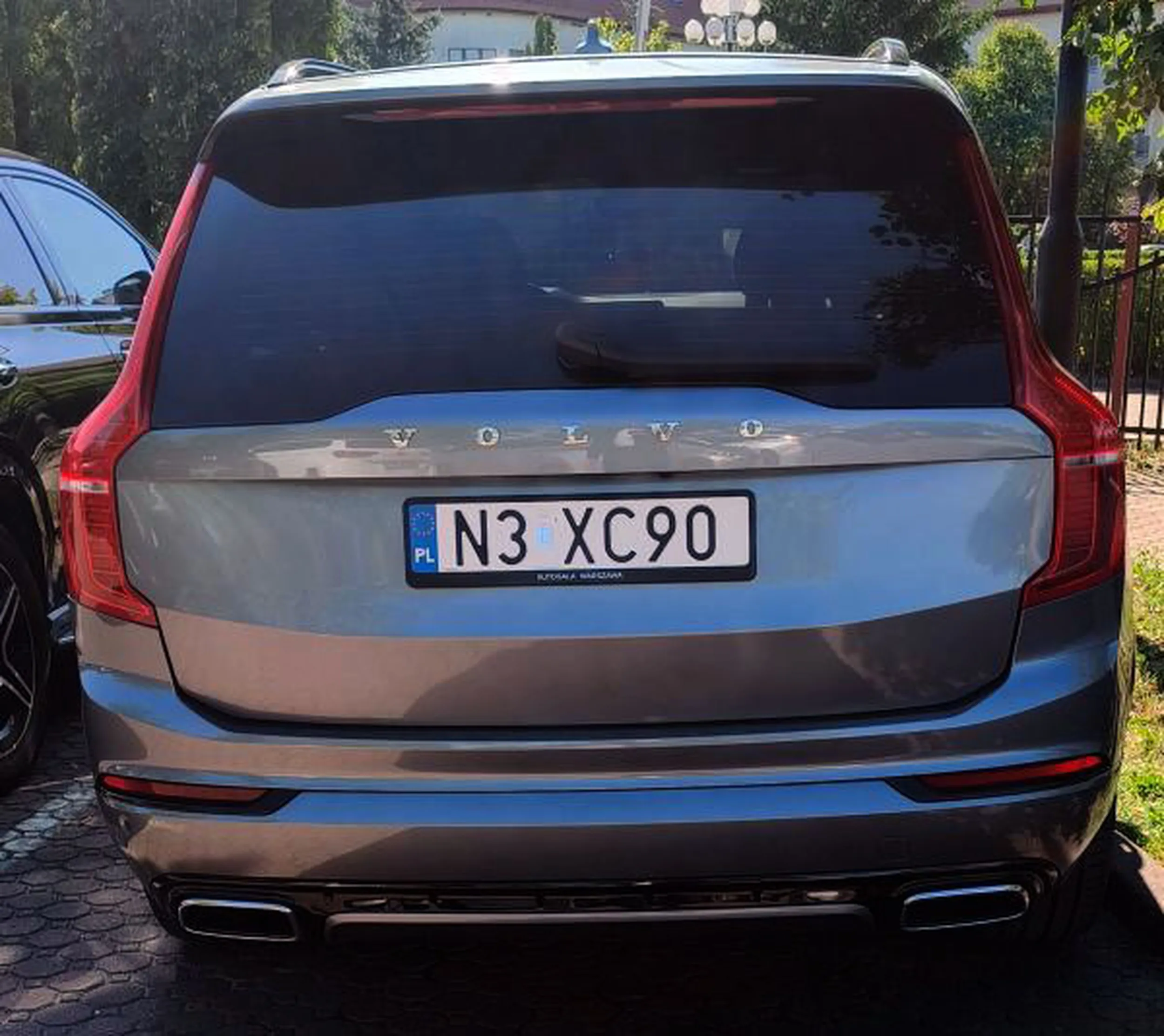 Fajny numer, blacha N3 XC90