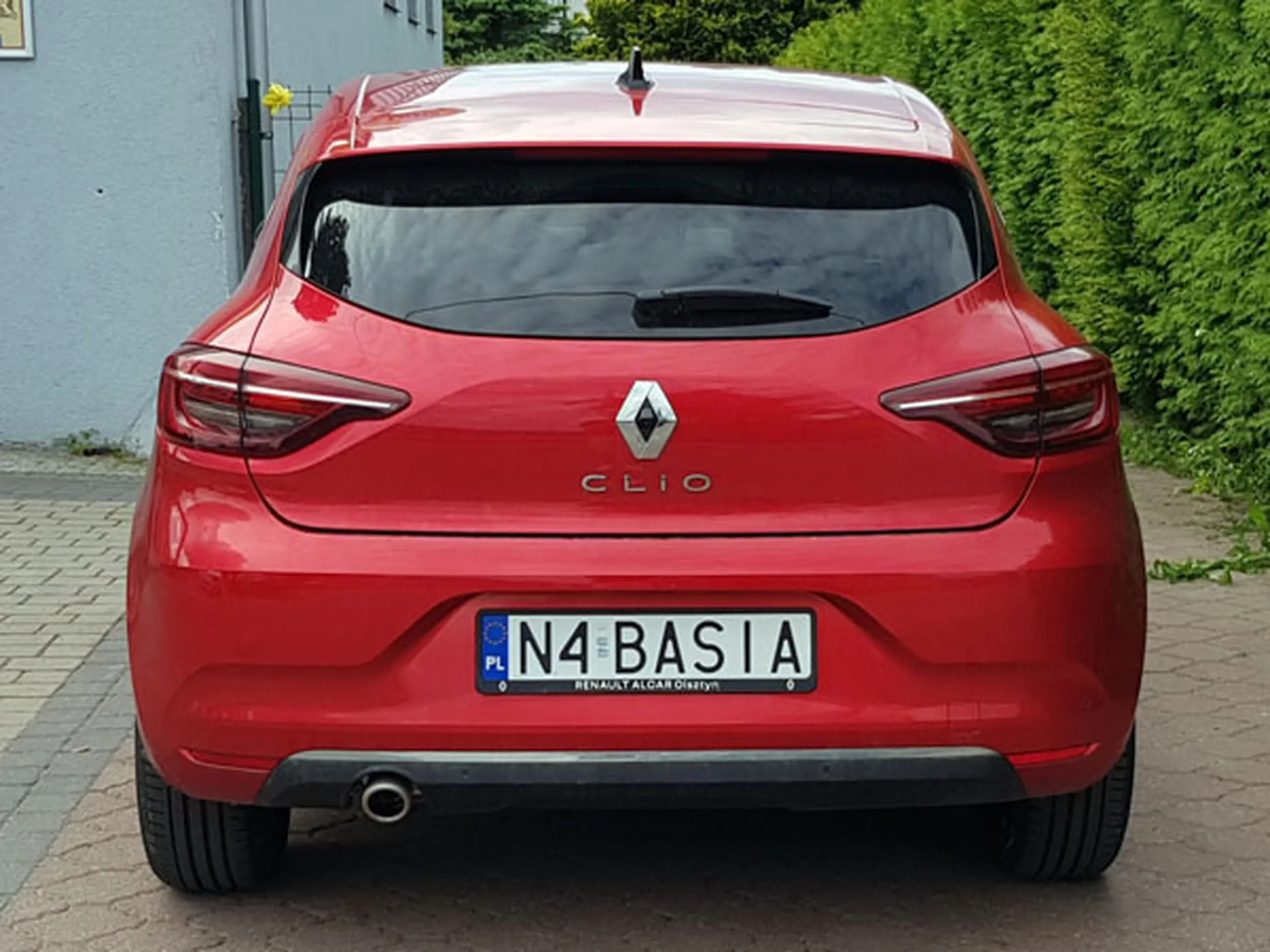 Fajny numer, blacha N4 BASIA