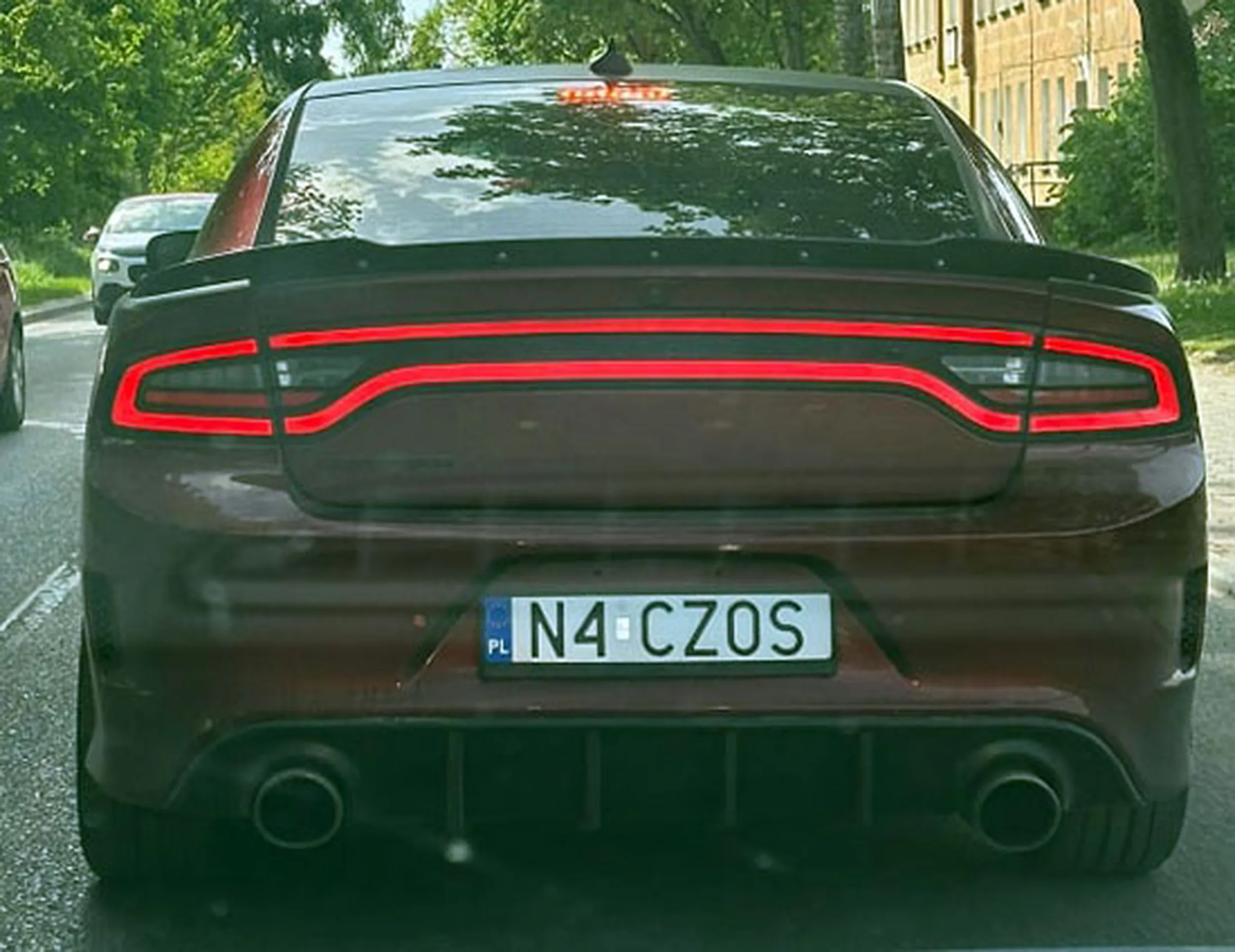 Fajny numer, blacha N4 CZOS