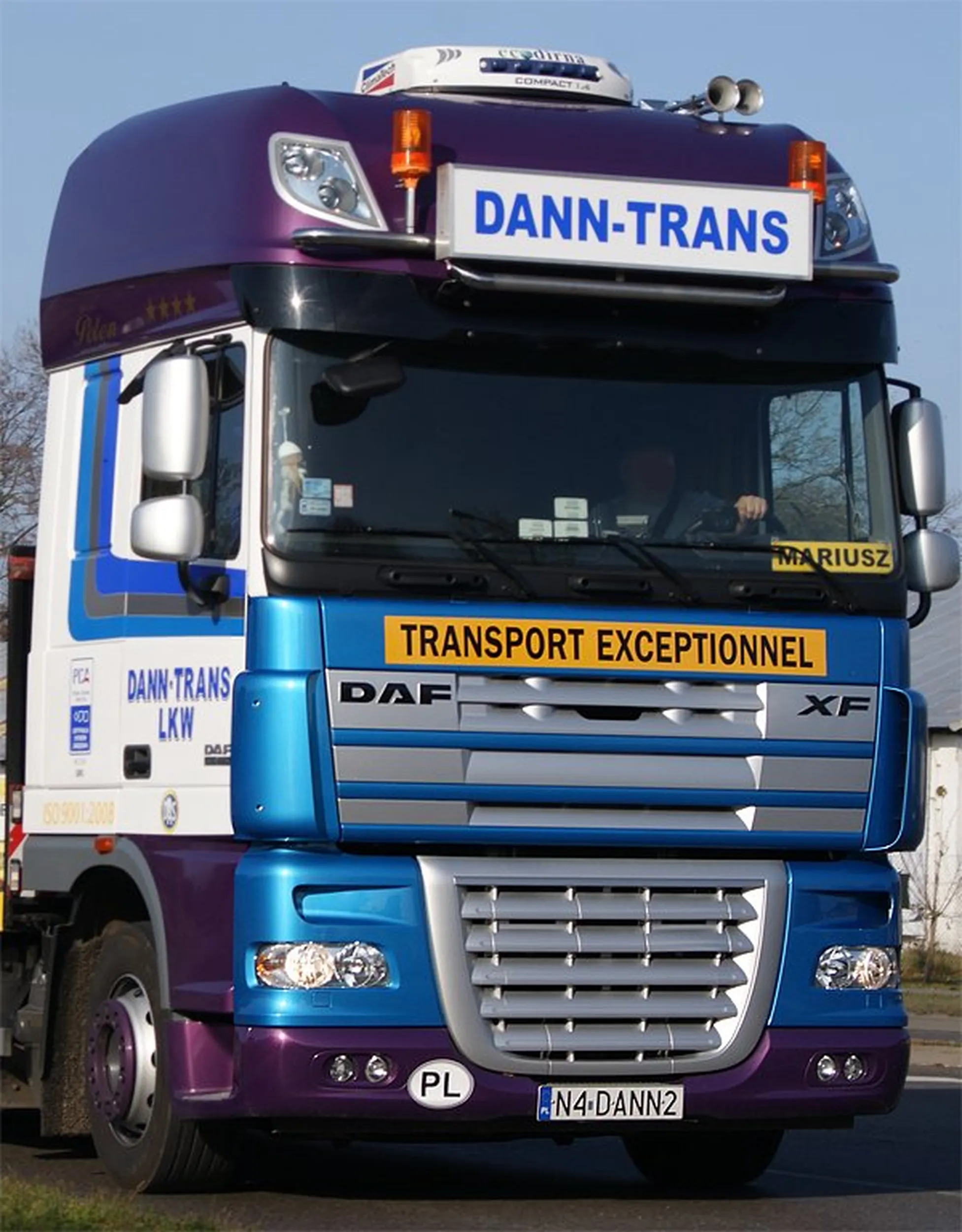 Fajny numer, blacha N4 DANN2