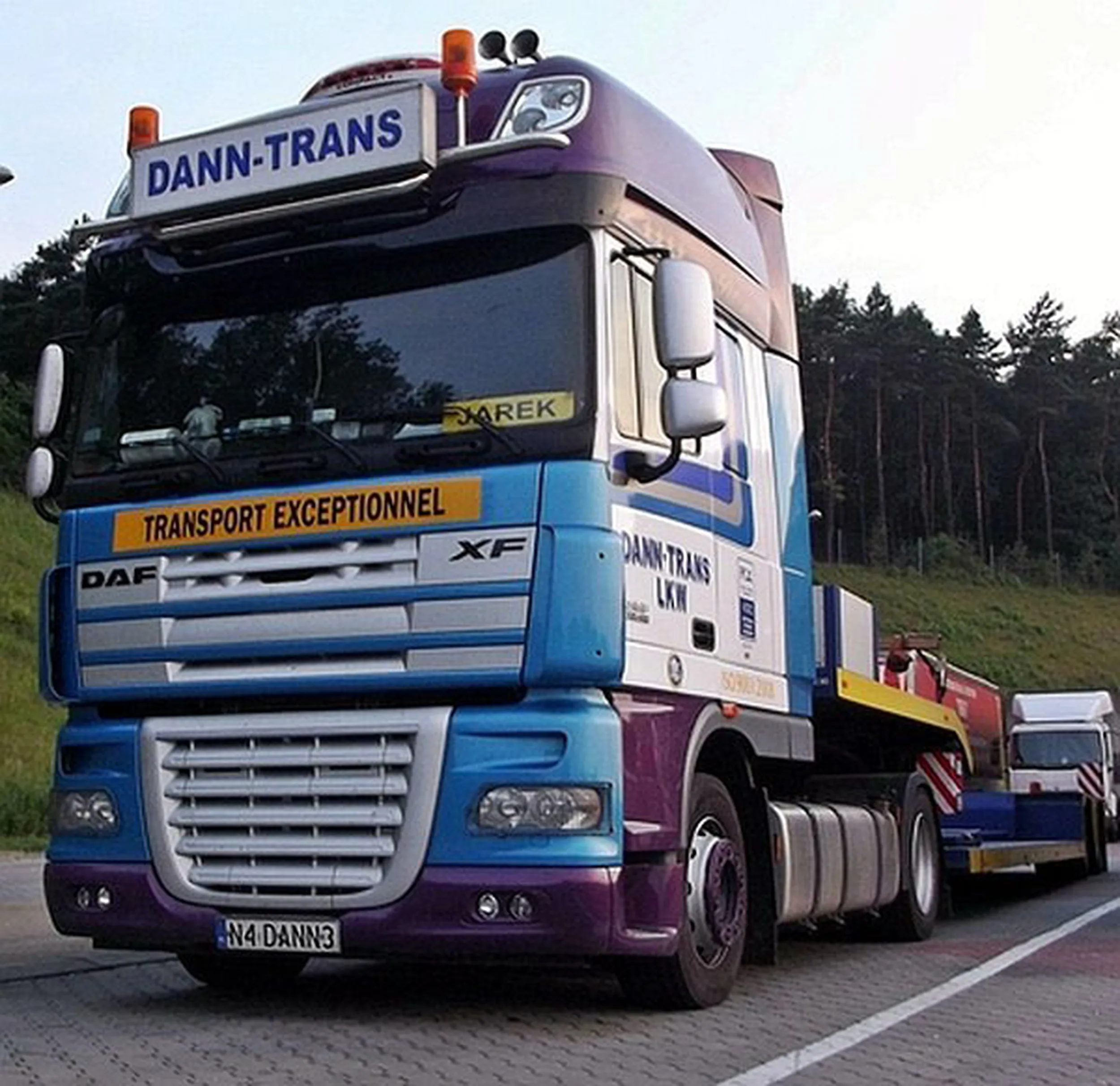 Fajny numer, blacha N4 DANN3