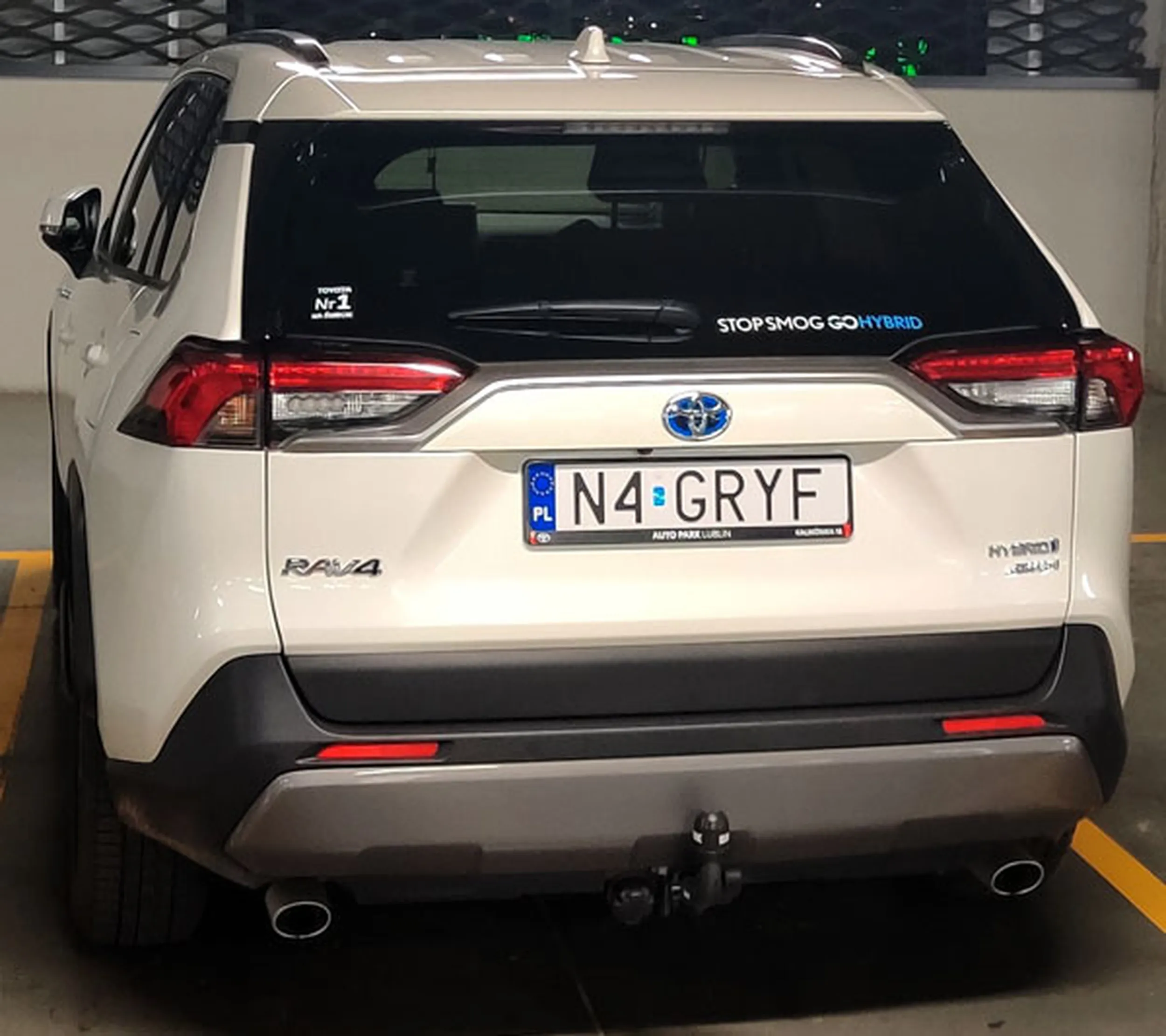 Fajny numer, blacha N4 GRYF