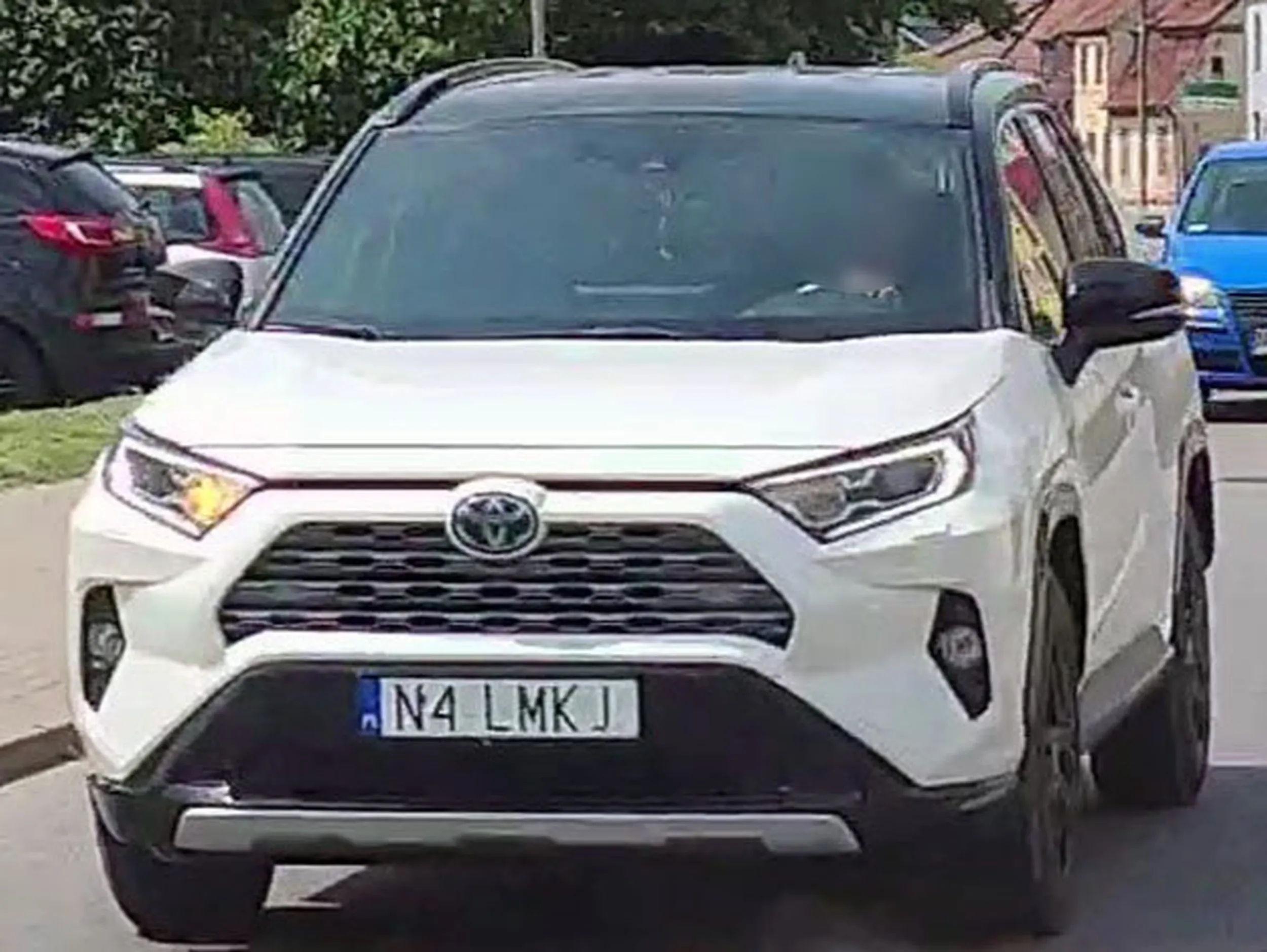 Fajny numer, blacha N4 LMKJ