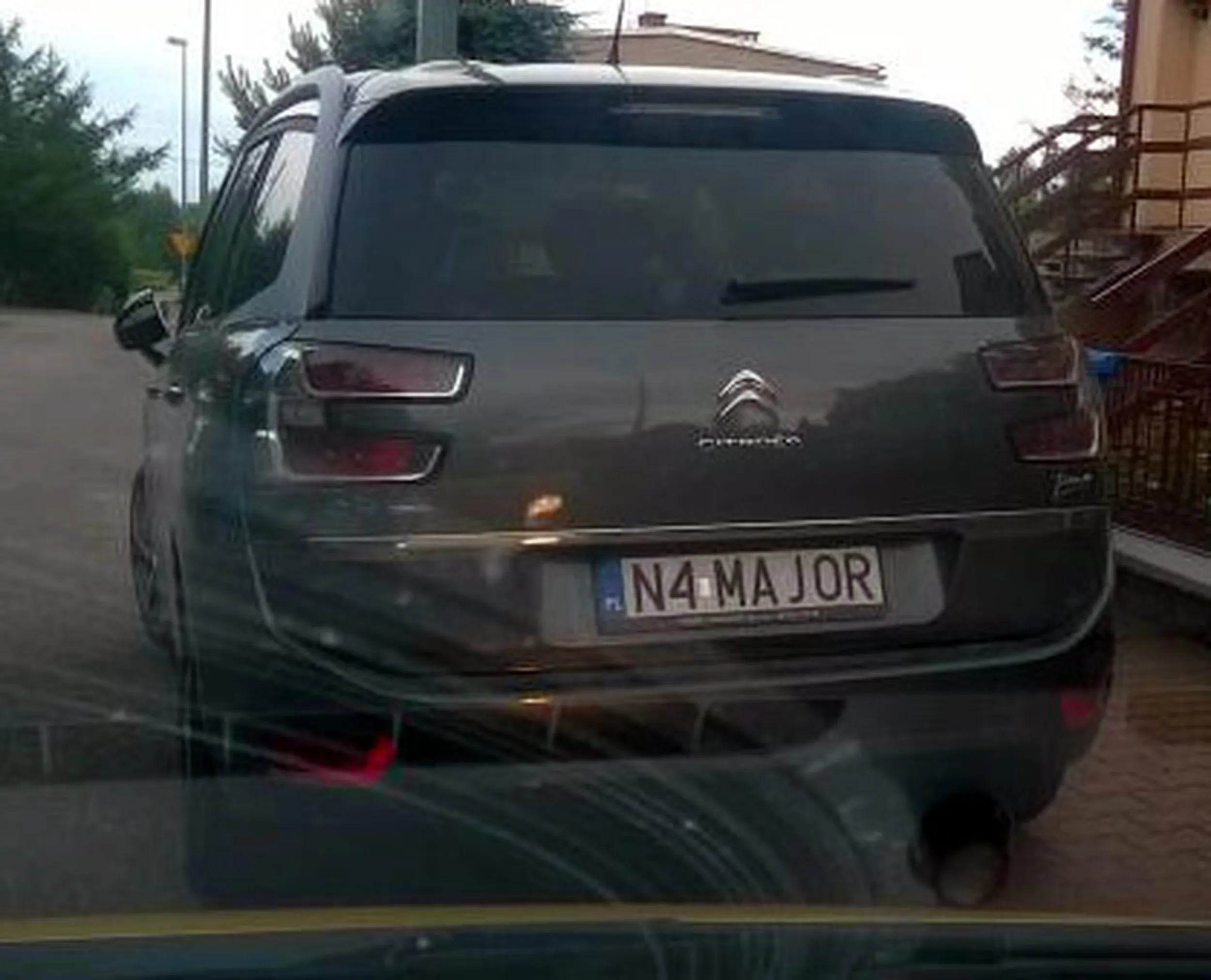 Fajny numer, blacha N4 MAJOR