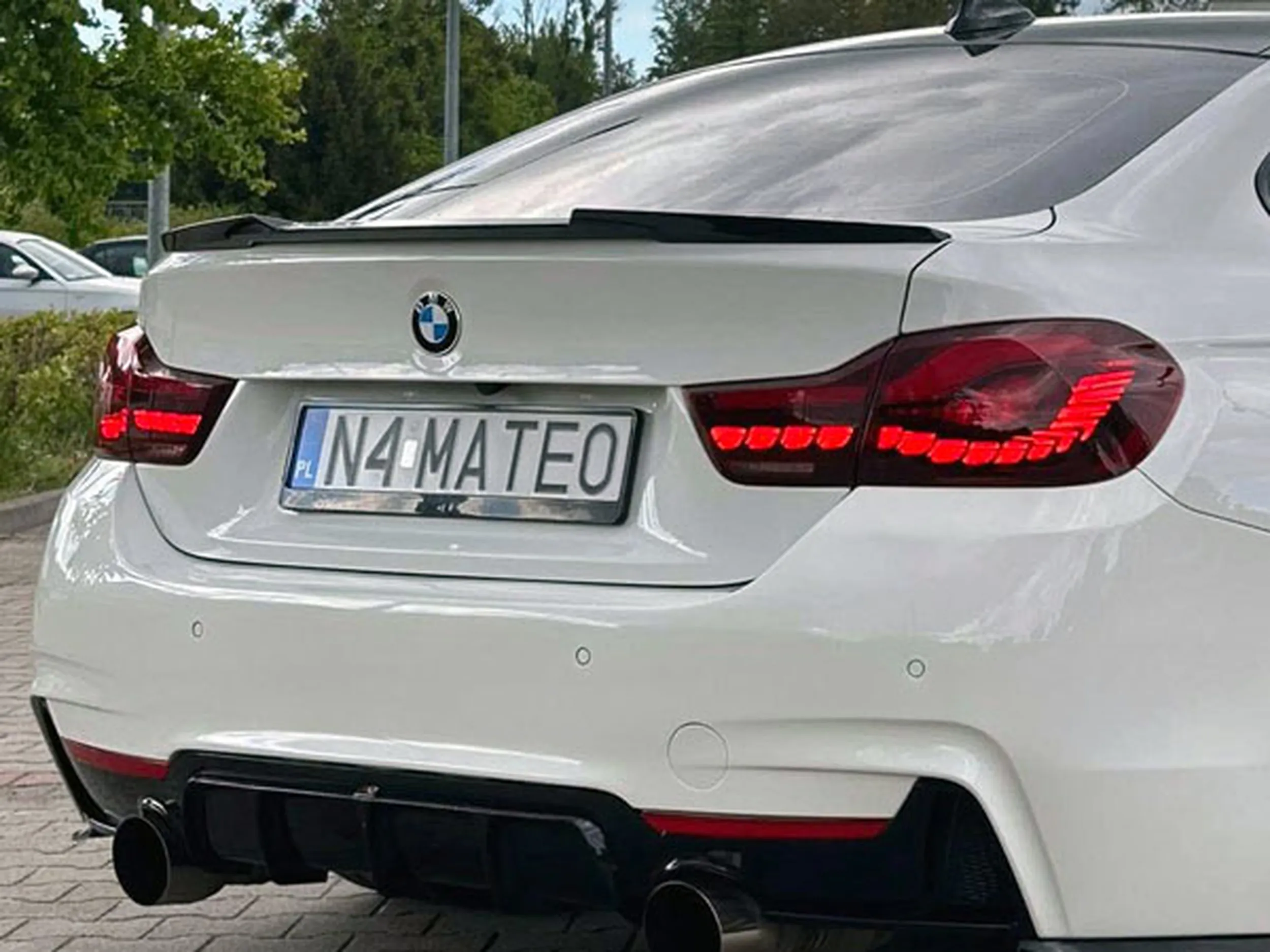 Fajny numer, blacha N4 MATEO