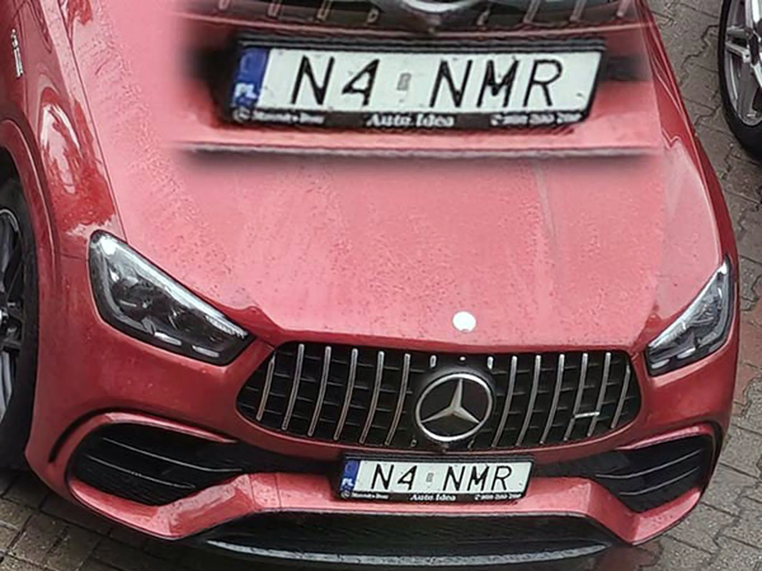 Fajny numer, blacha N4 NMR