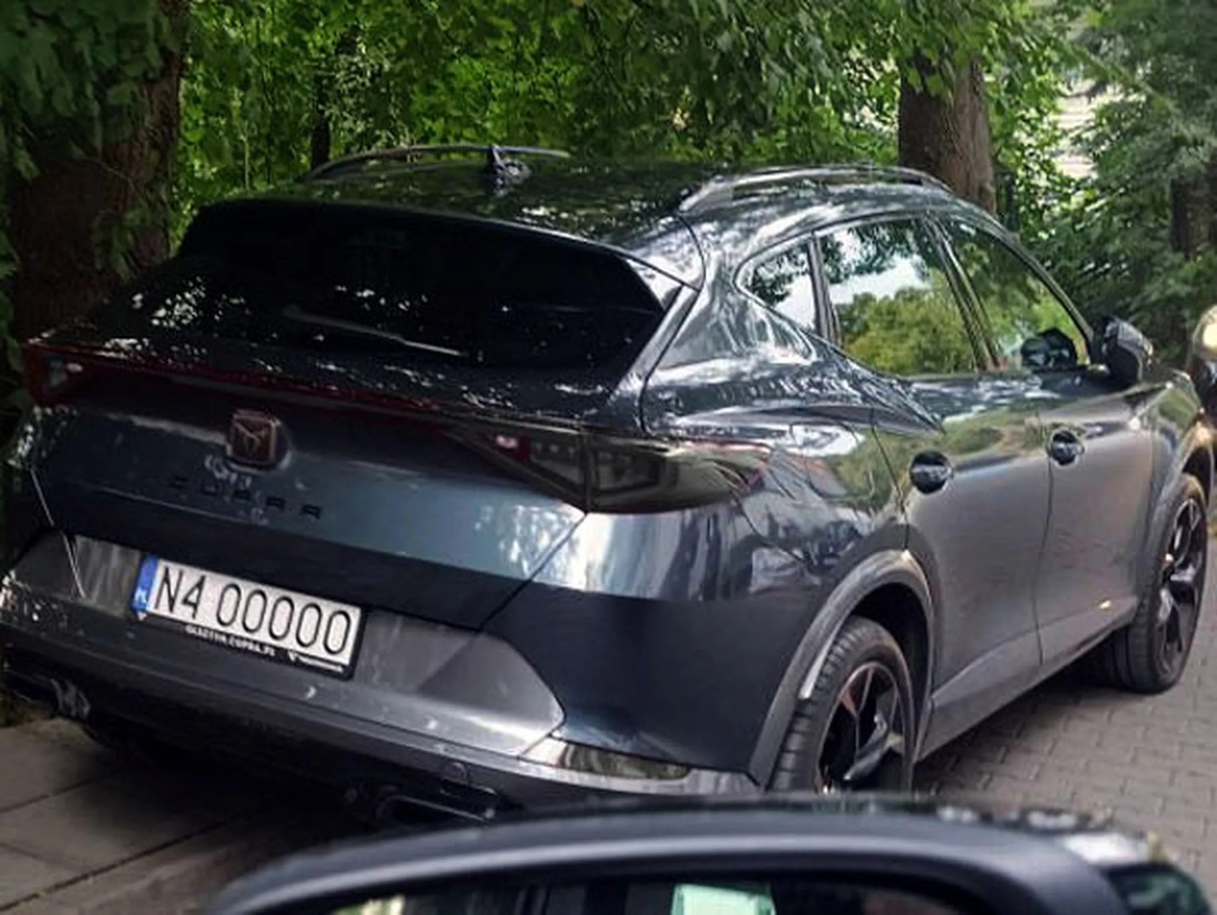 Fajny numer, blacha N4 OOOOO