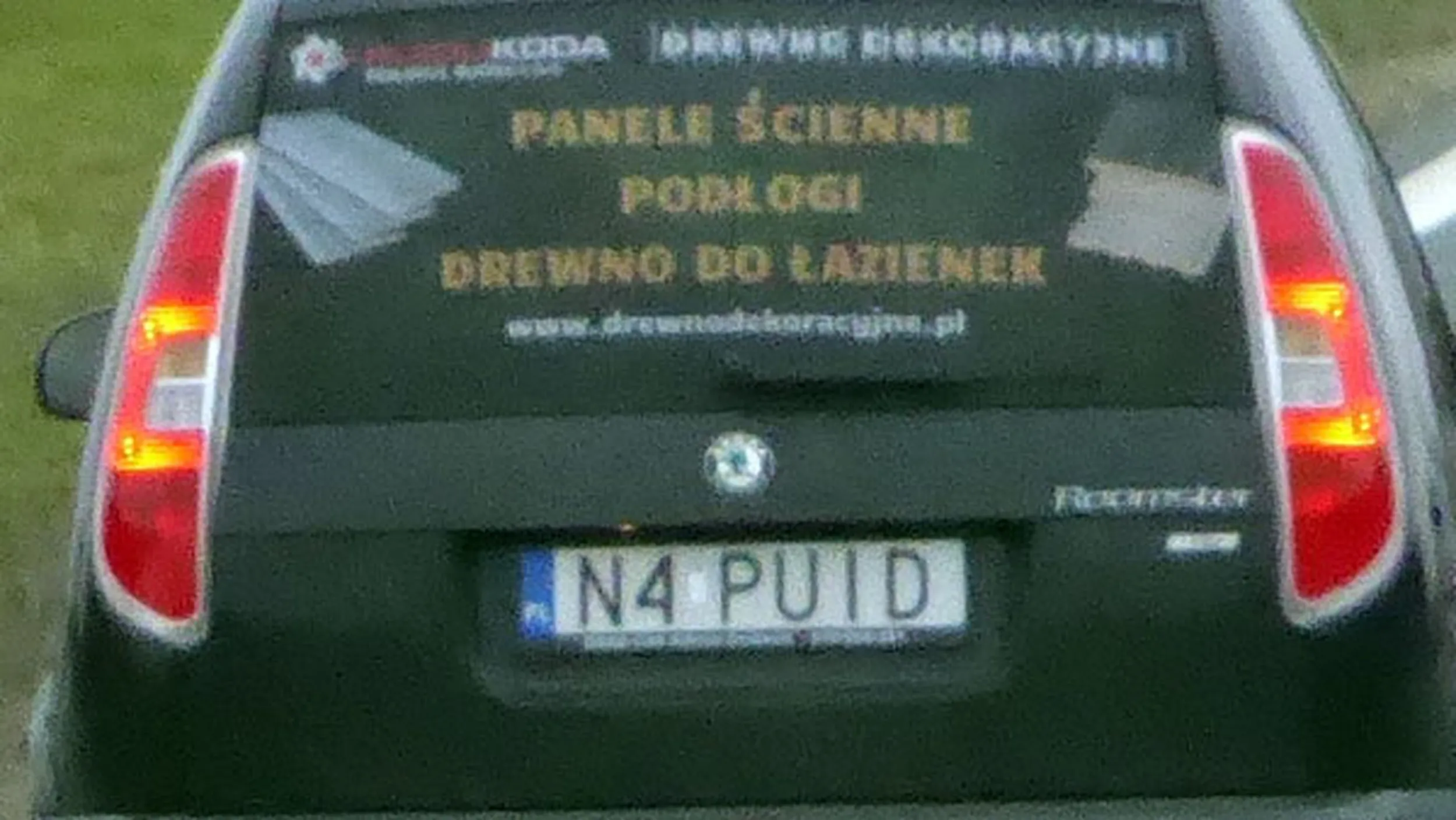 Fajny numer, blacha N4 PUID