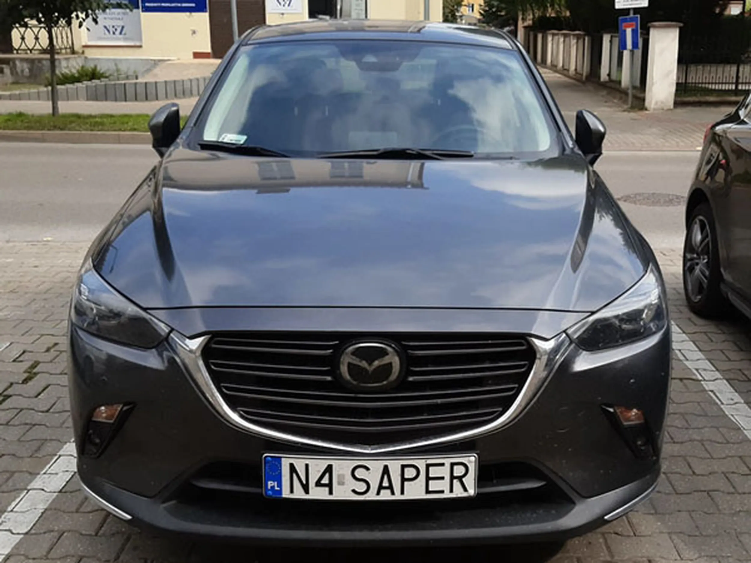 Fajny numer, blacha N4 SAPER