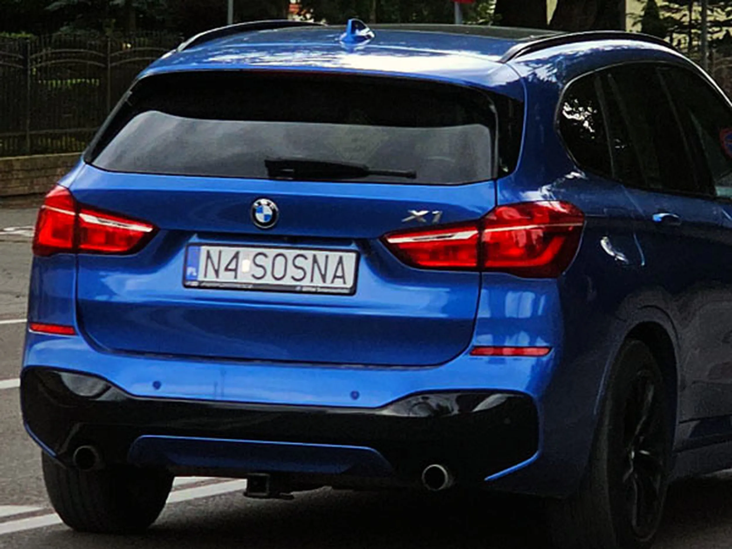 Fajny numer, blacha N4 SOSNA