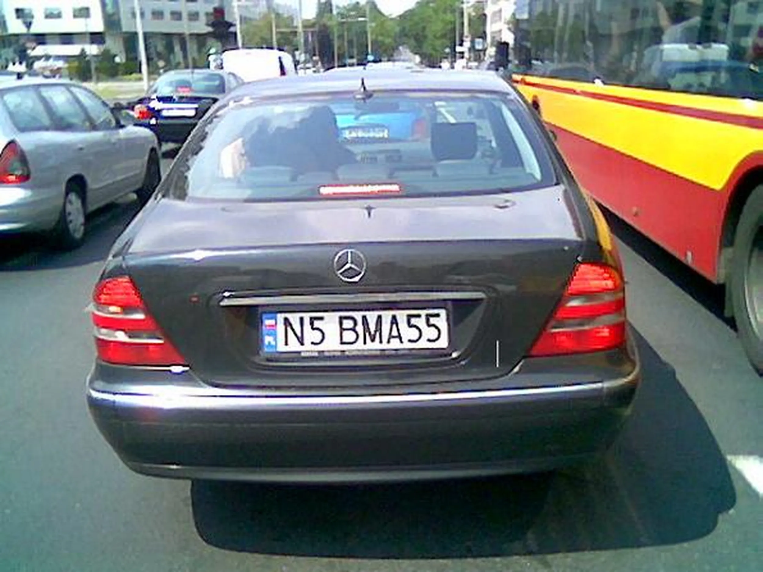 Fajny numer, blacha N5 BMA55