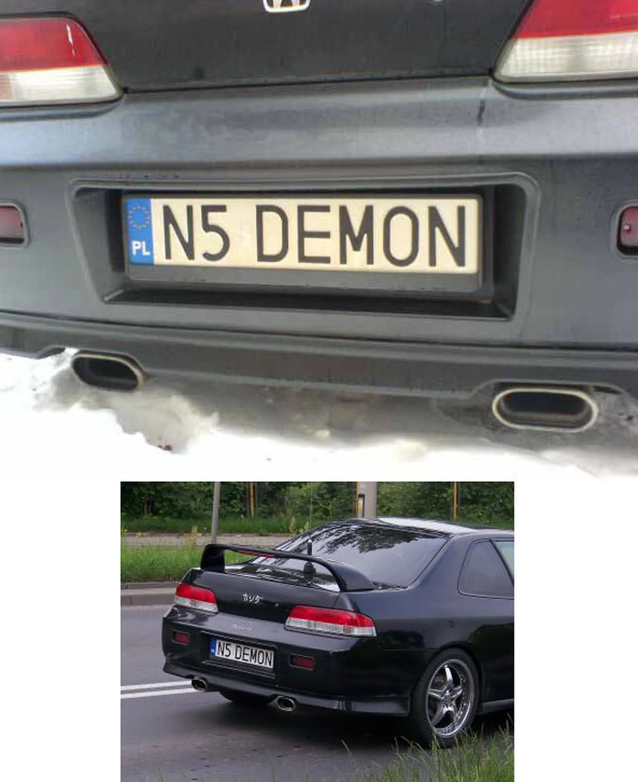 Fajny numer, blacha N5 DEMON