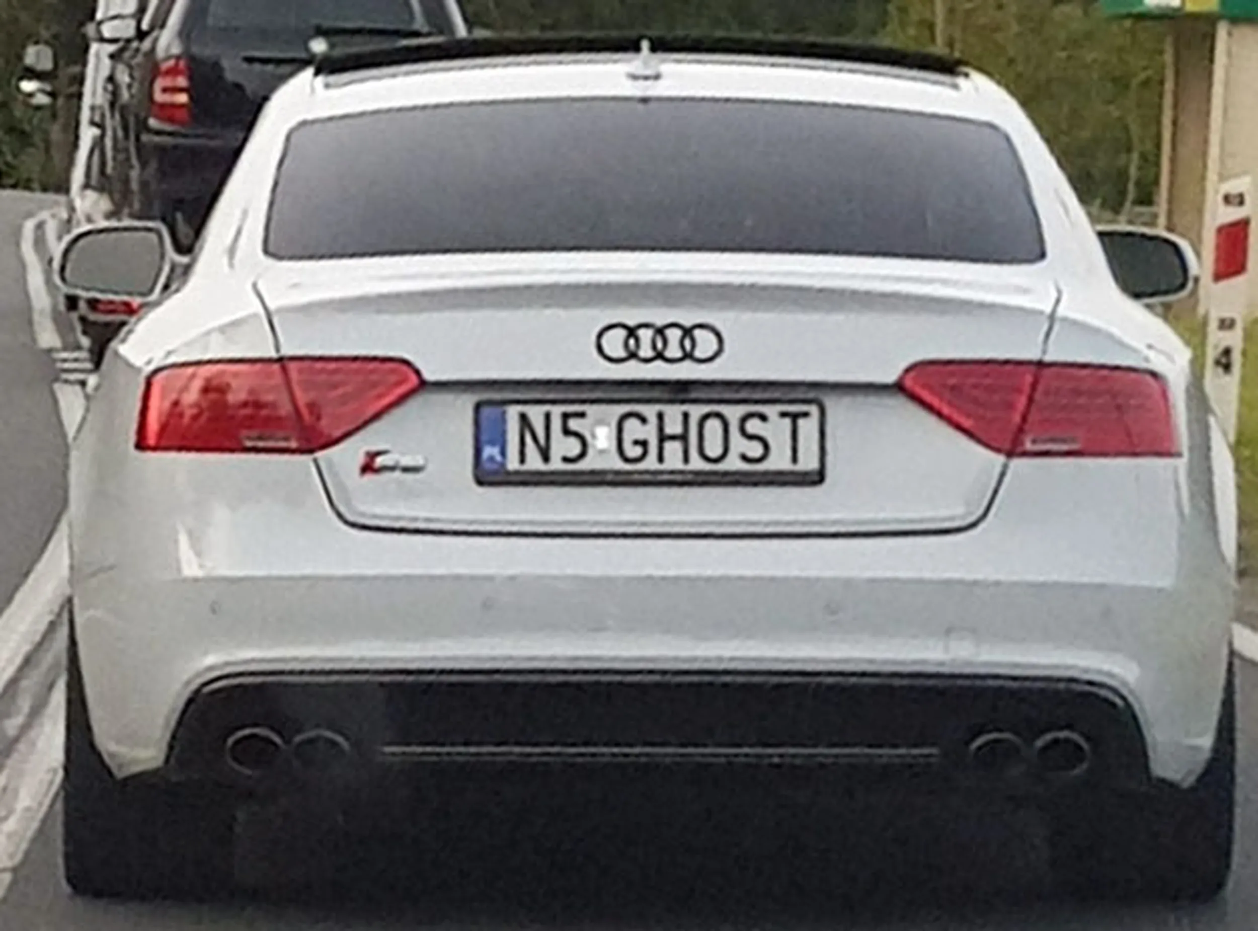 Fajny numer, blacha N5 GHOST