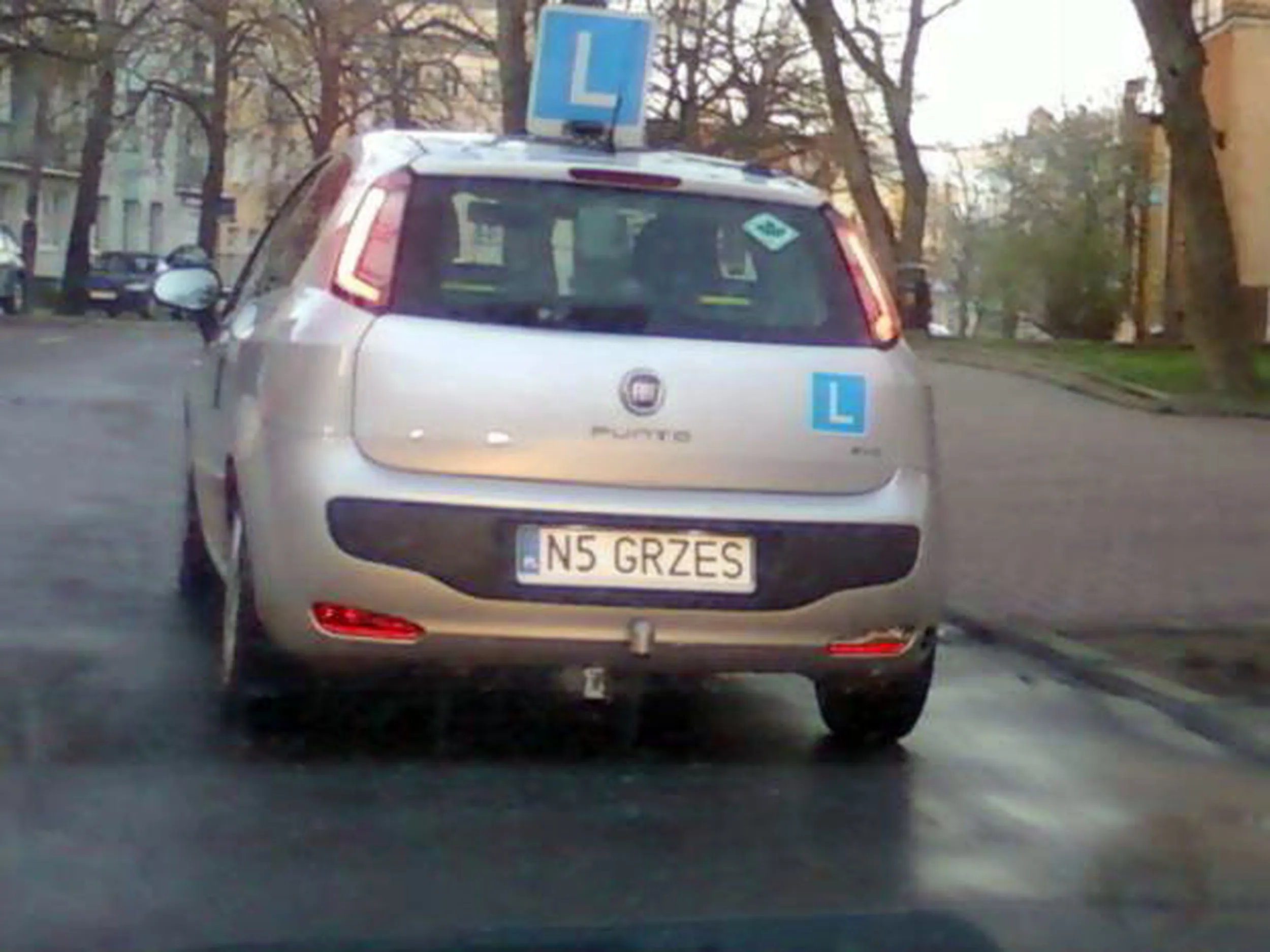 Fajny numer, blacha N5 GRZES