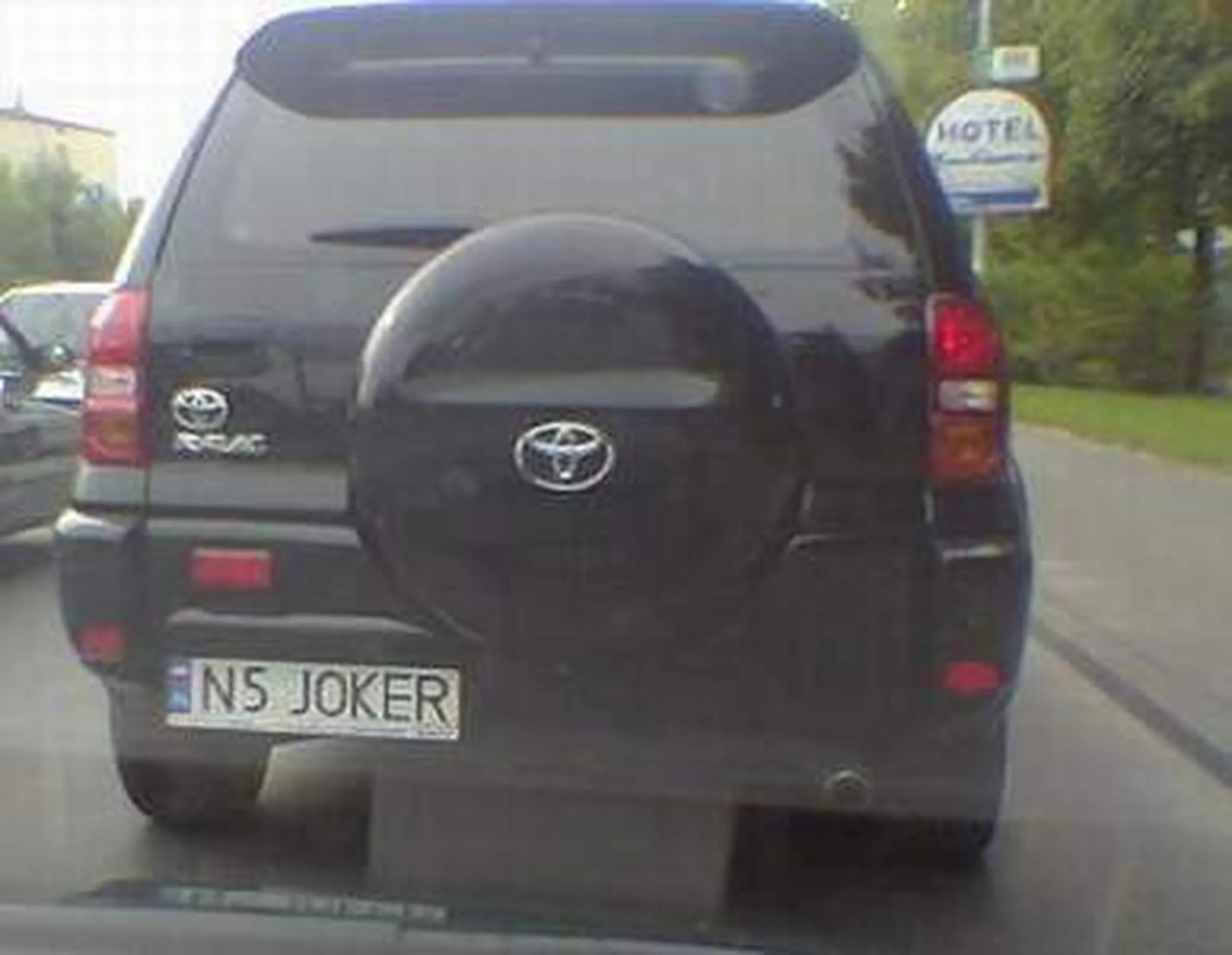 Fajny numer, blacha N5 JOKER