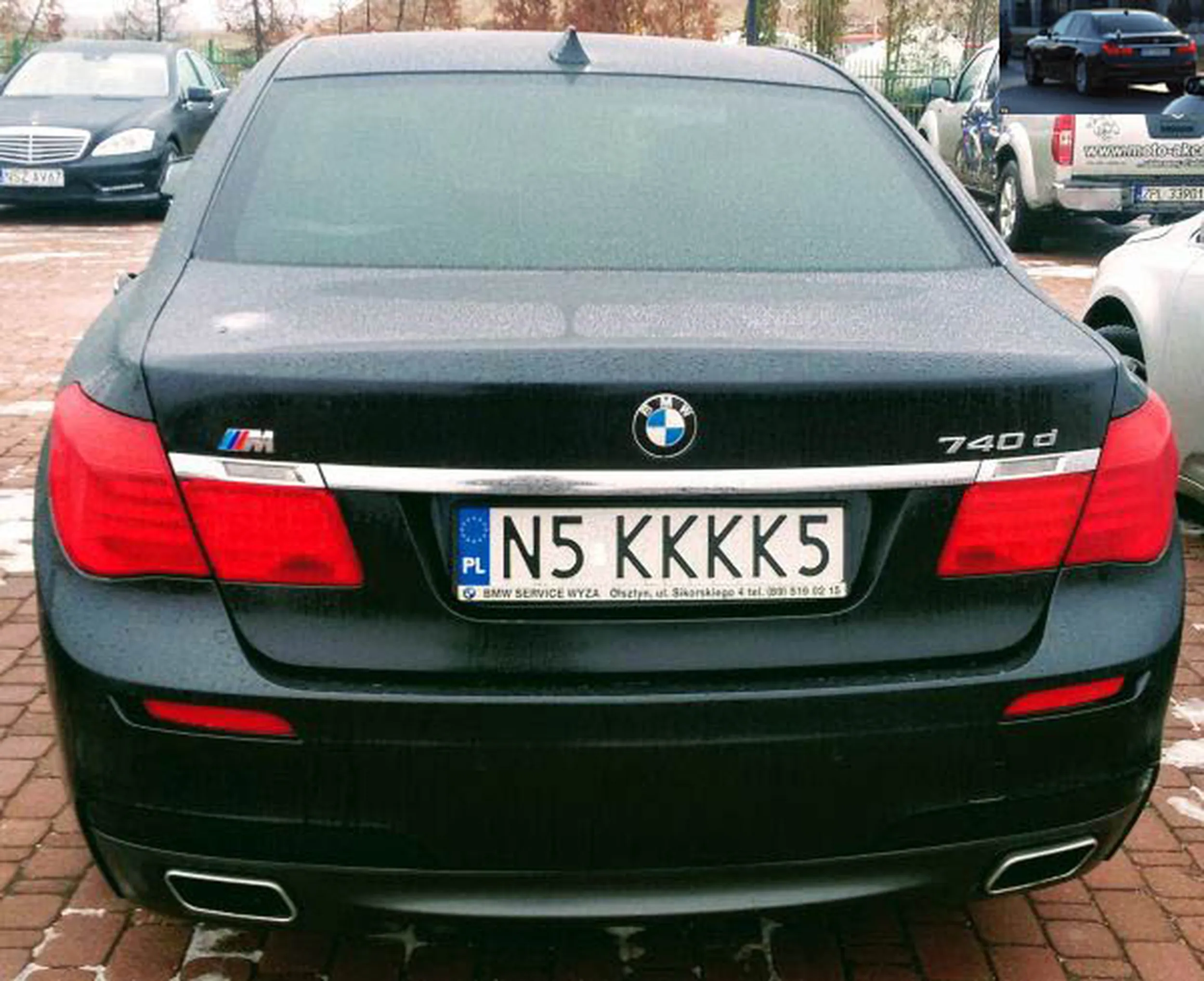 Fajny numer, blacha N5 KKKK5