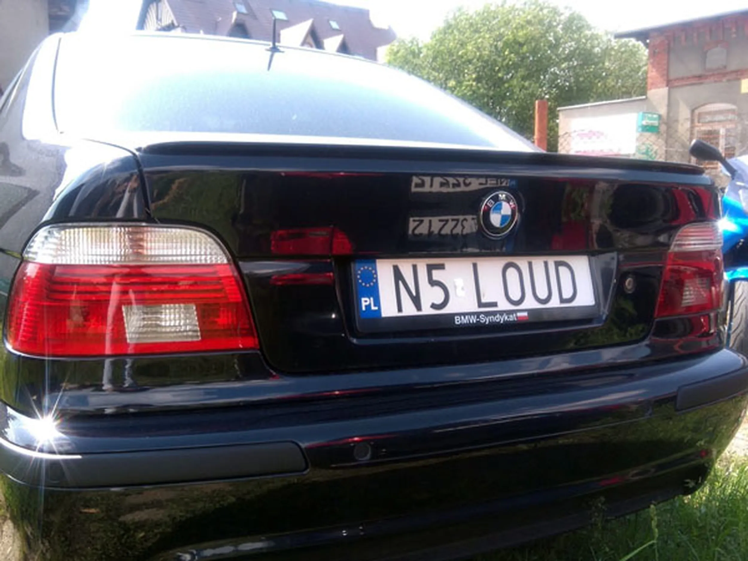 Fajny numer, blacha N5 LOUD