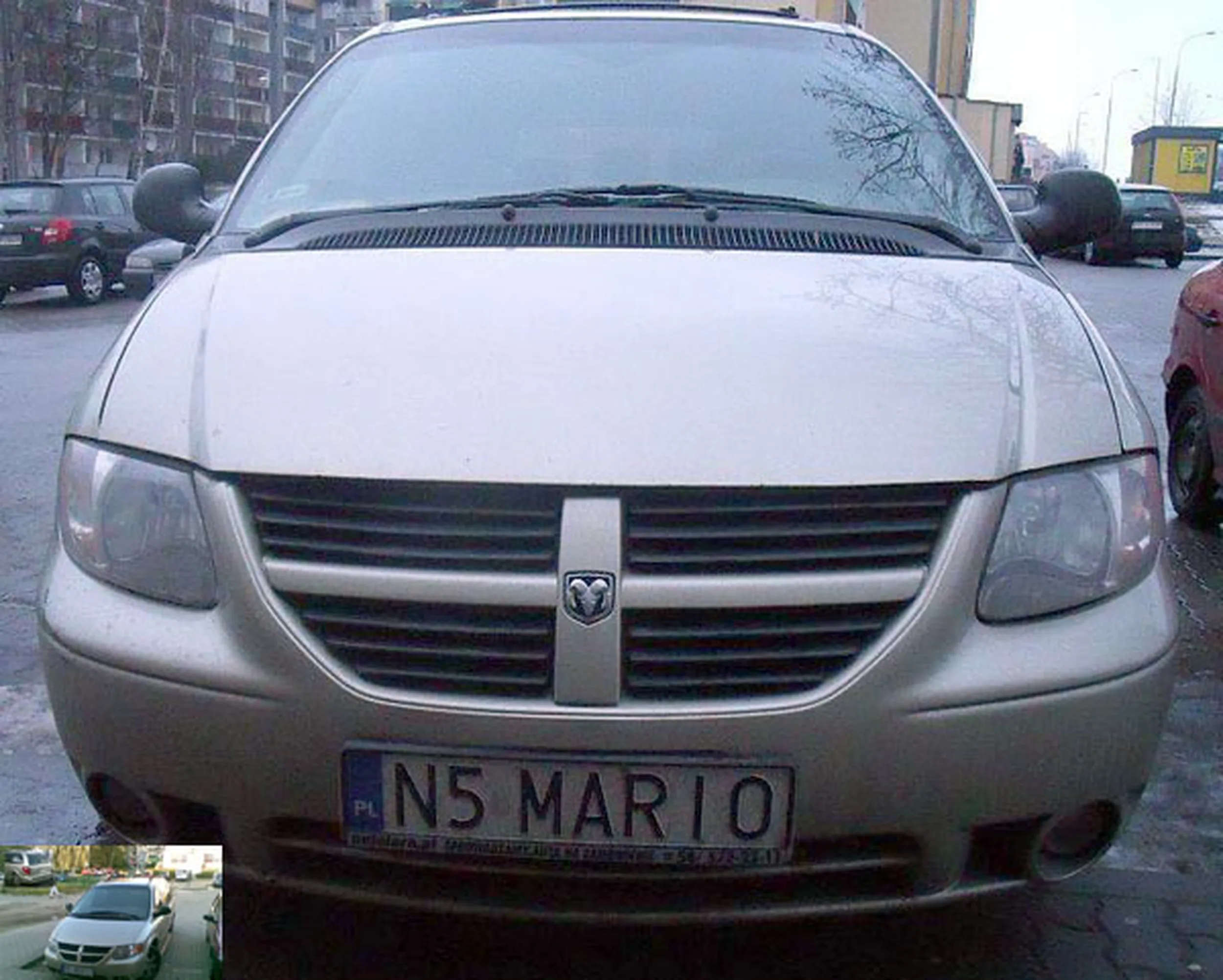 Fajny numer, blacha N5 MARIO