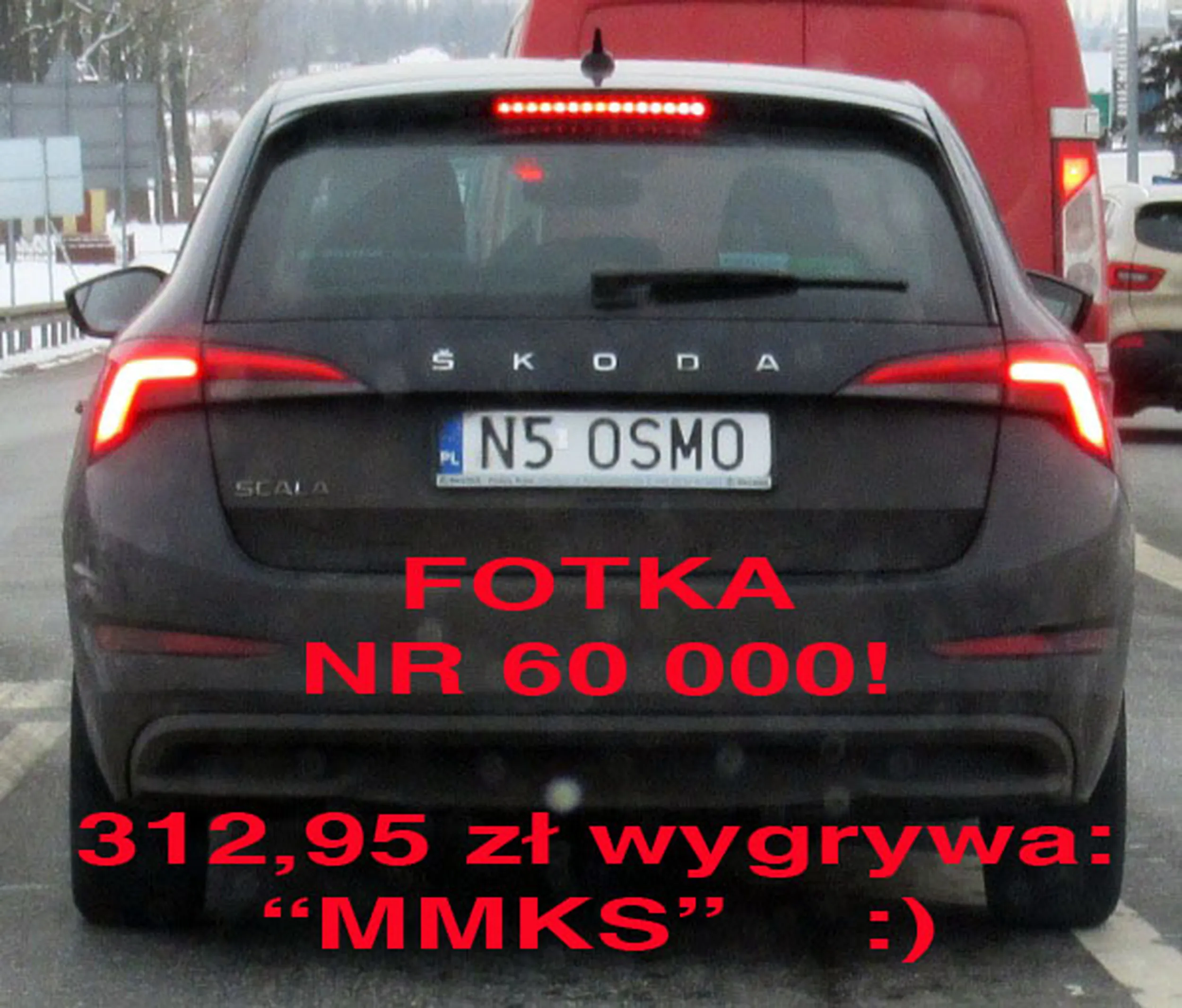 Fajny numer, blacha N5 OSMO