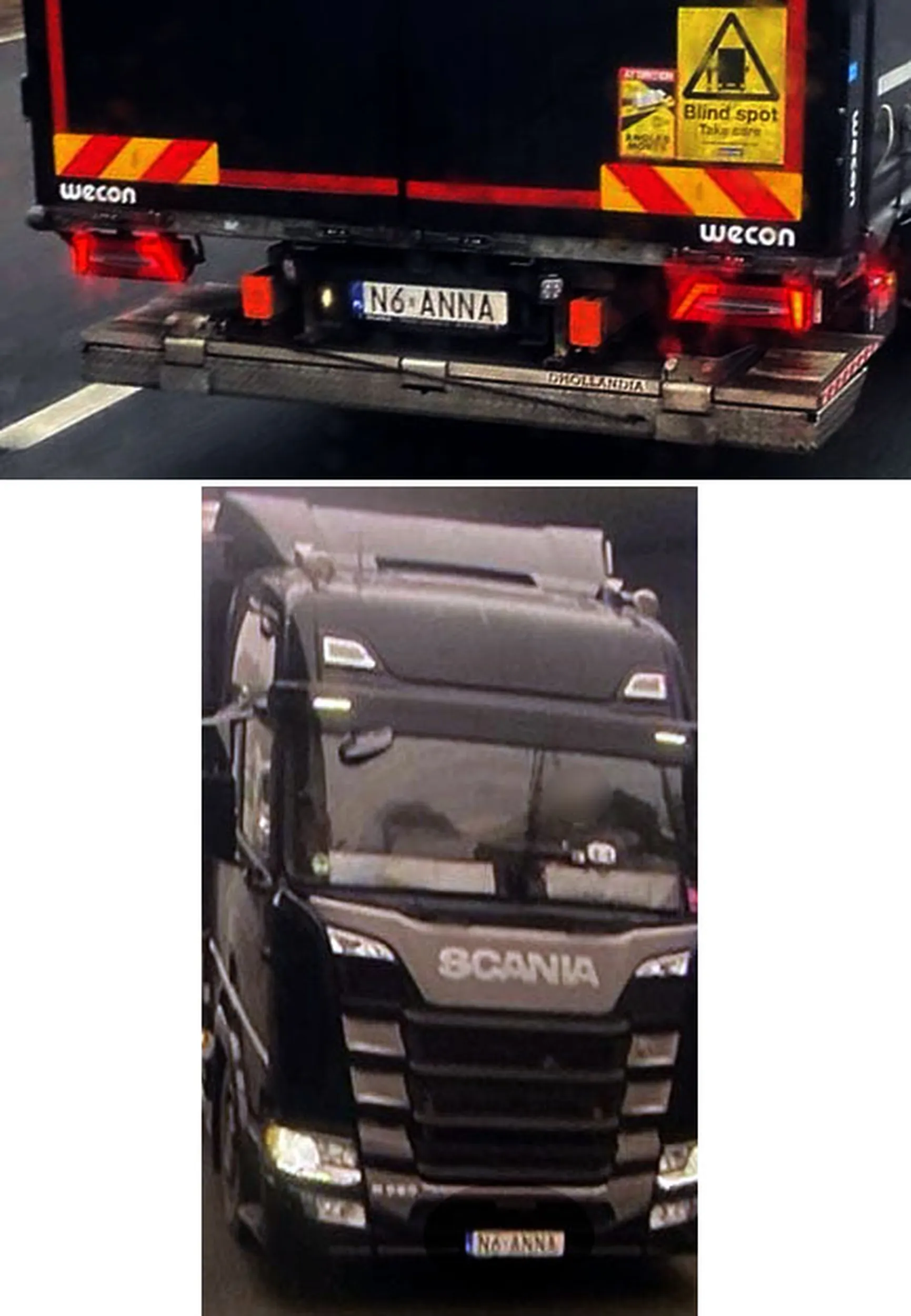 Fajny numer, blacha N6 ANNA