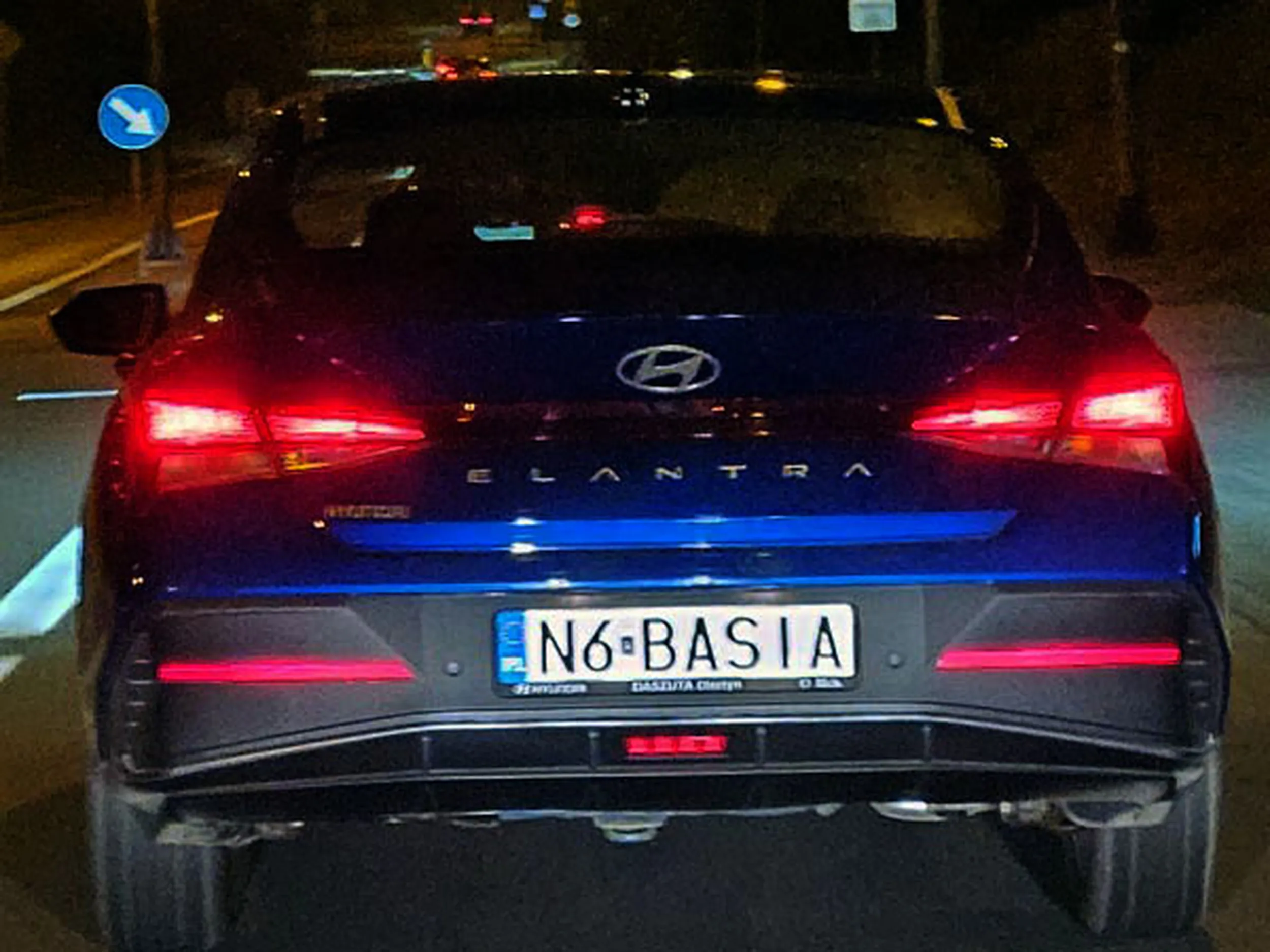 Fajny numer, blacha N6 BASIA